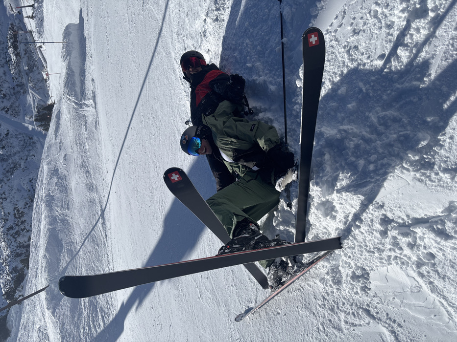 Skiers enjoy clear conditions on Klösterle slopes