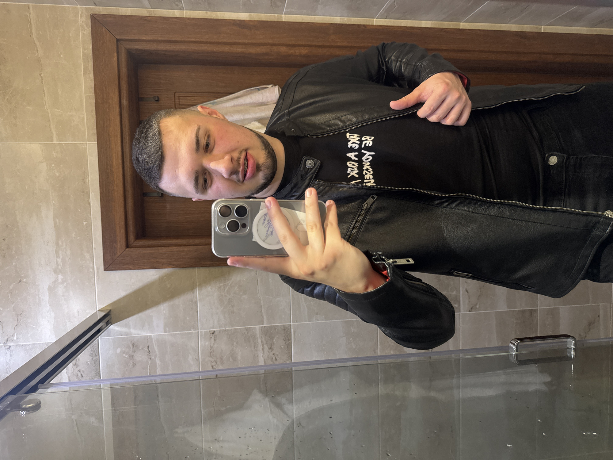 Evening selfie moments captured across Sofia locations