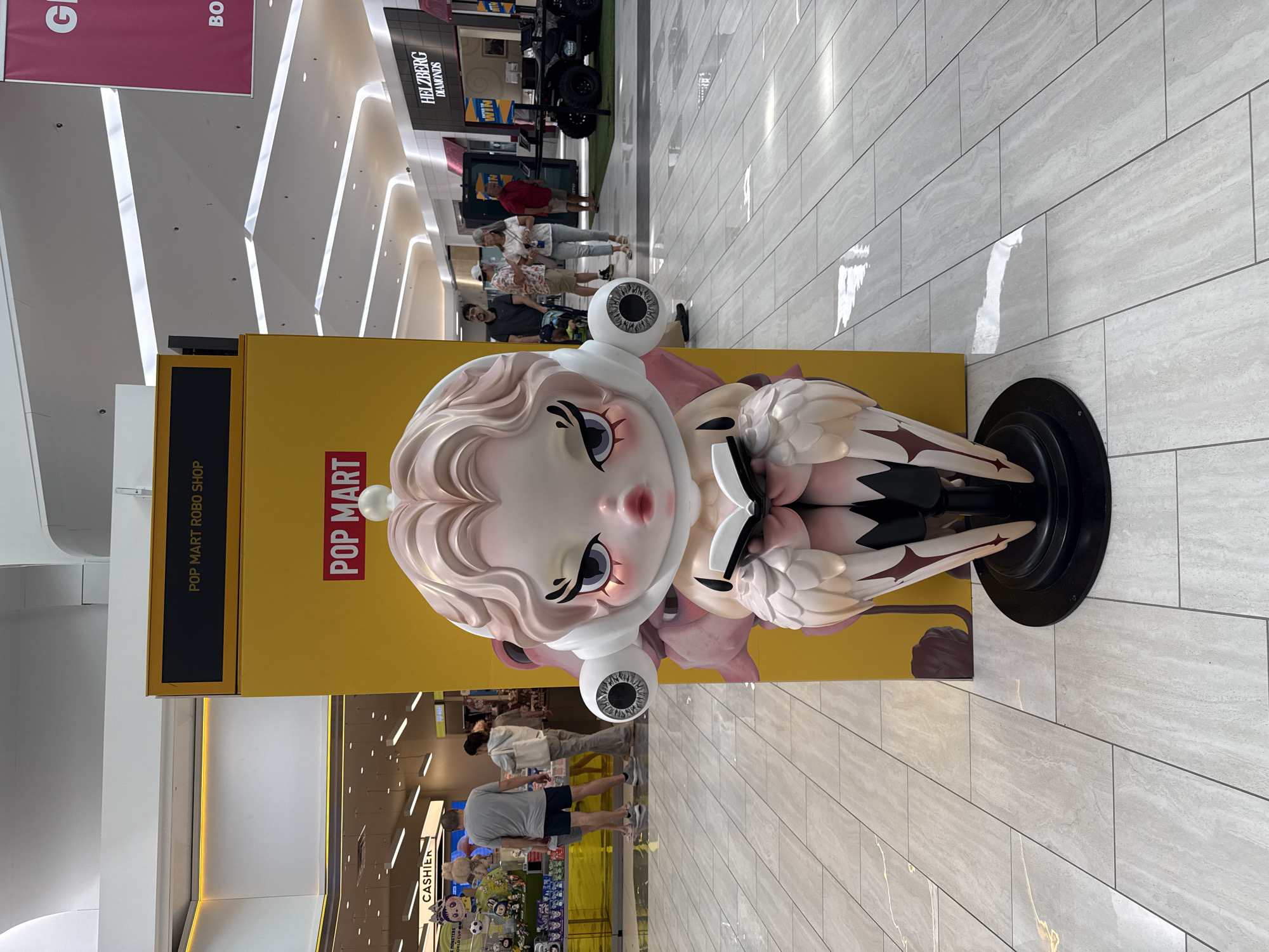 Evening mall visit in Tacoma with store browsing