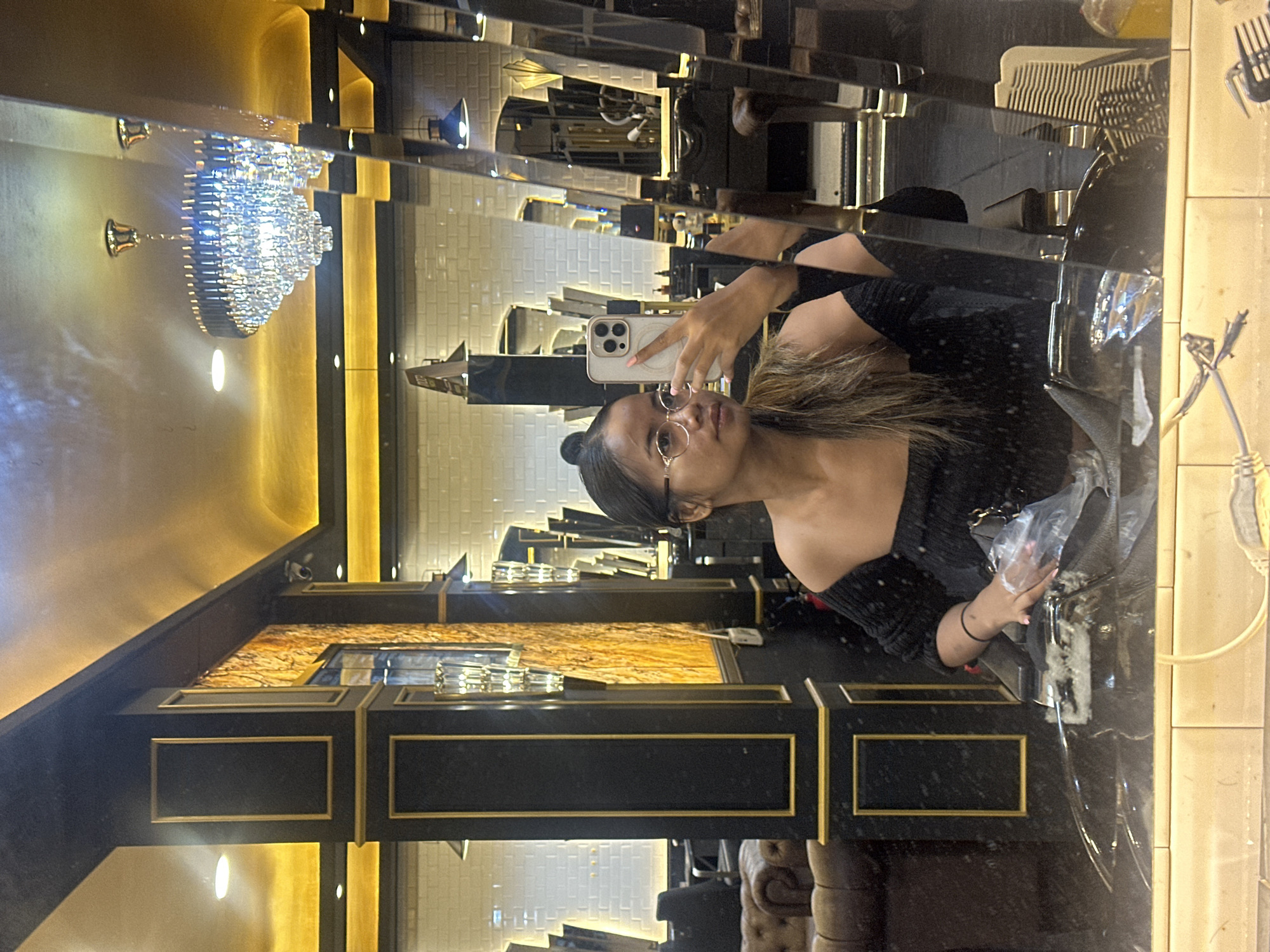 Routine salon visits documented across North Jakarta establishments