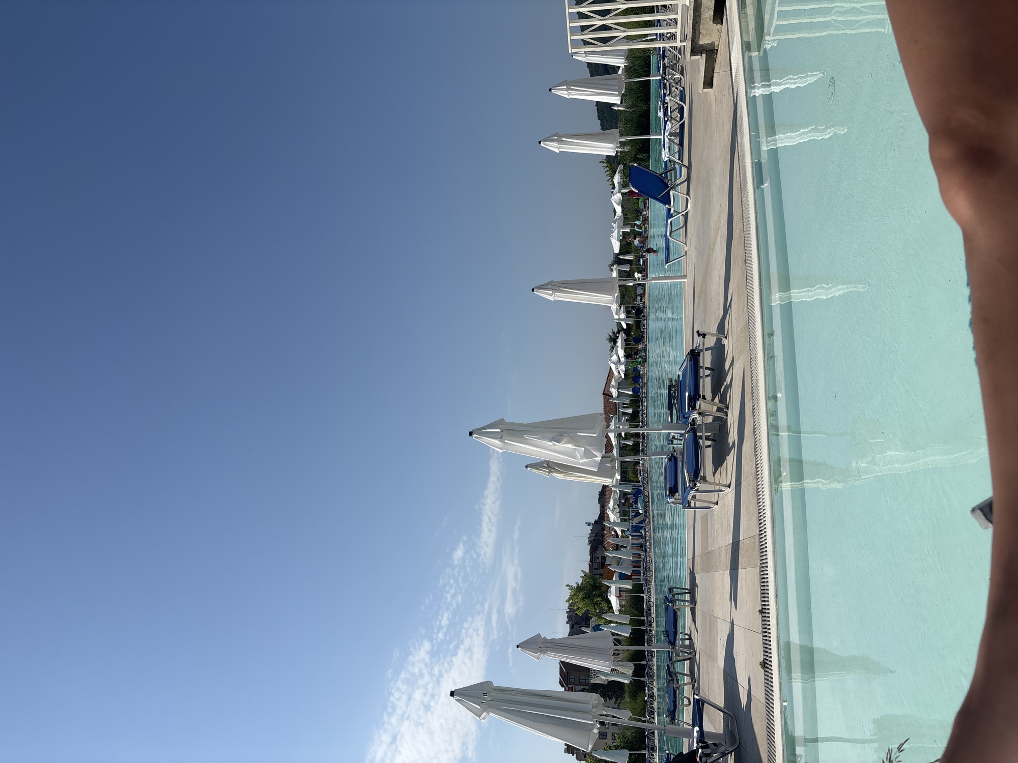 Lazy summer morning at a Black Sea resort in Byala