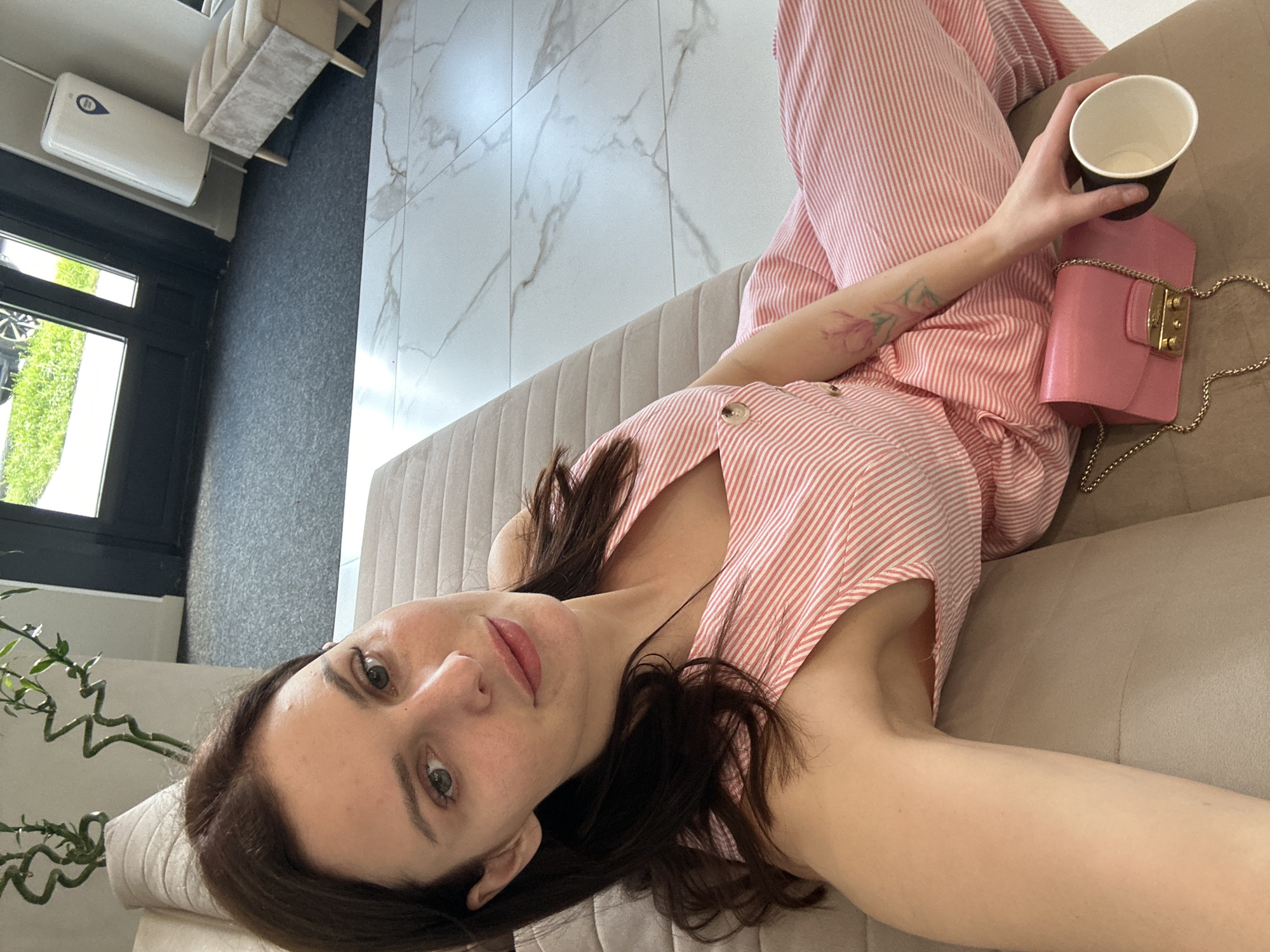 Lounging at home in Novoselye, cooking show on TV