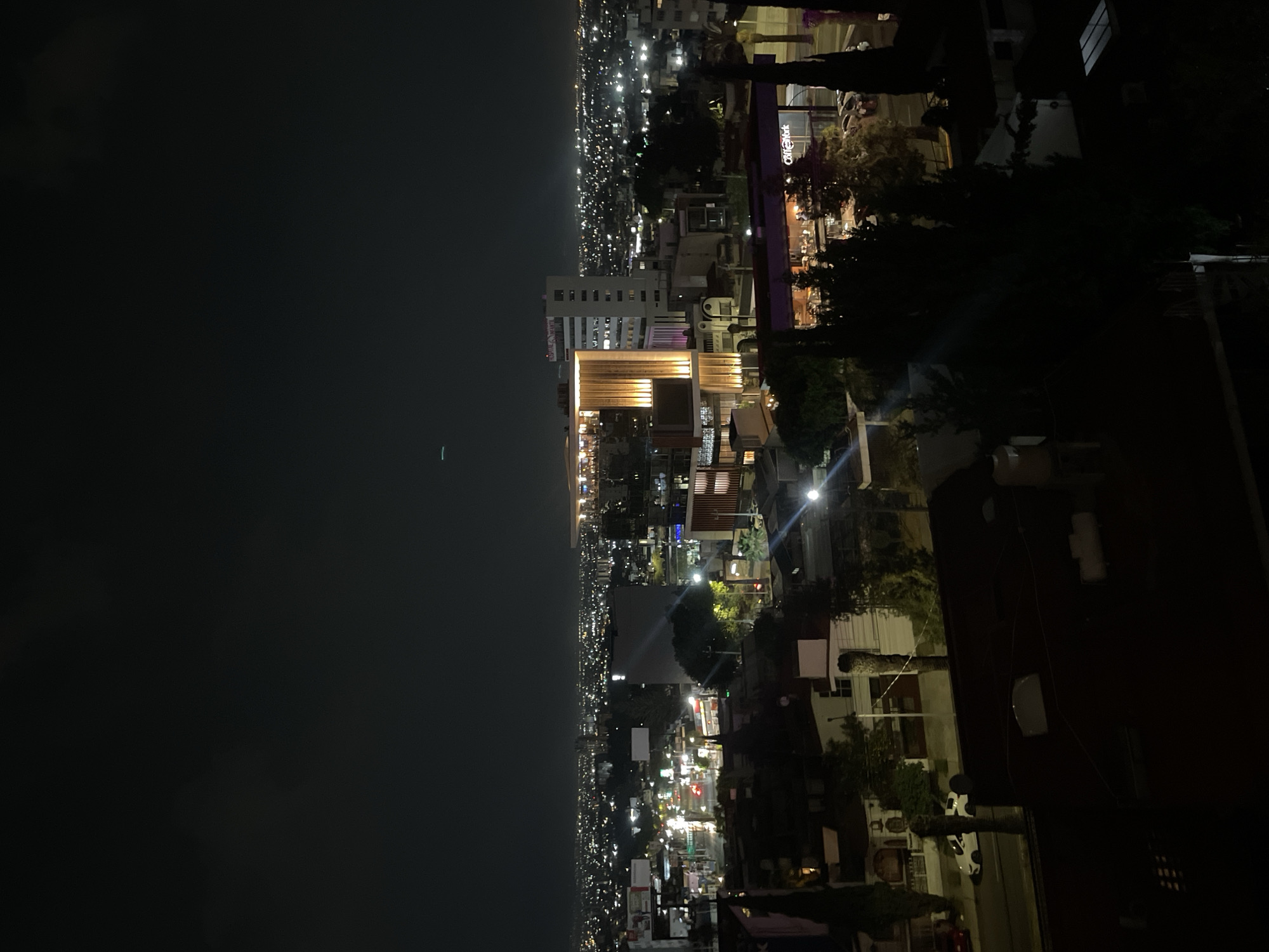 Late night balcony observations and indoor moments in Puebla