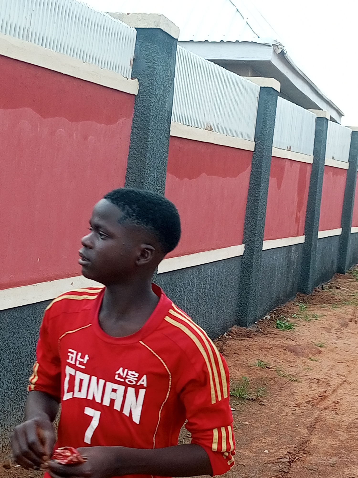 Morning street life in Tempure, Nigeria