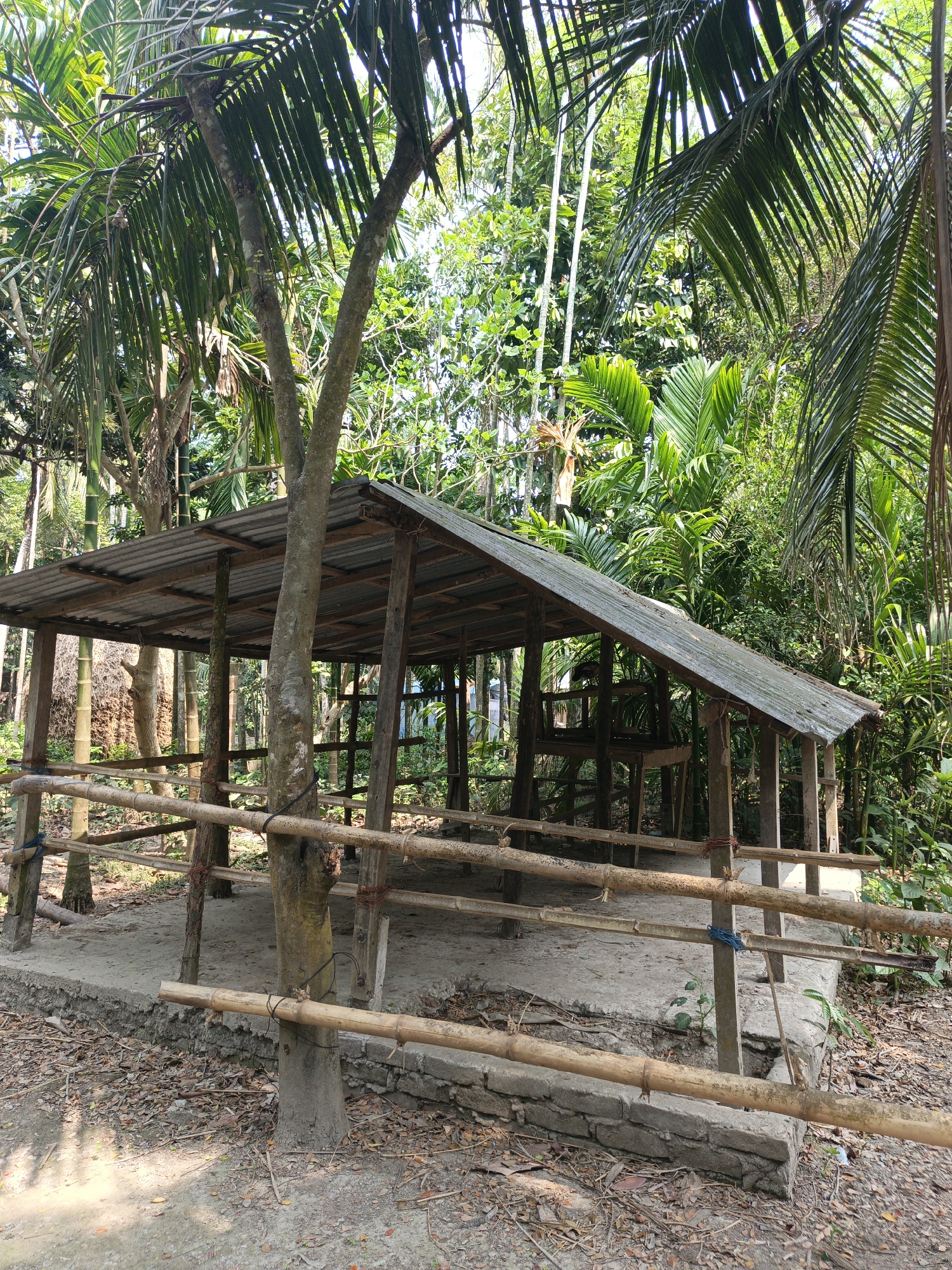 Rural structures documented in Ghosher Char, Bangladesh