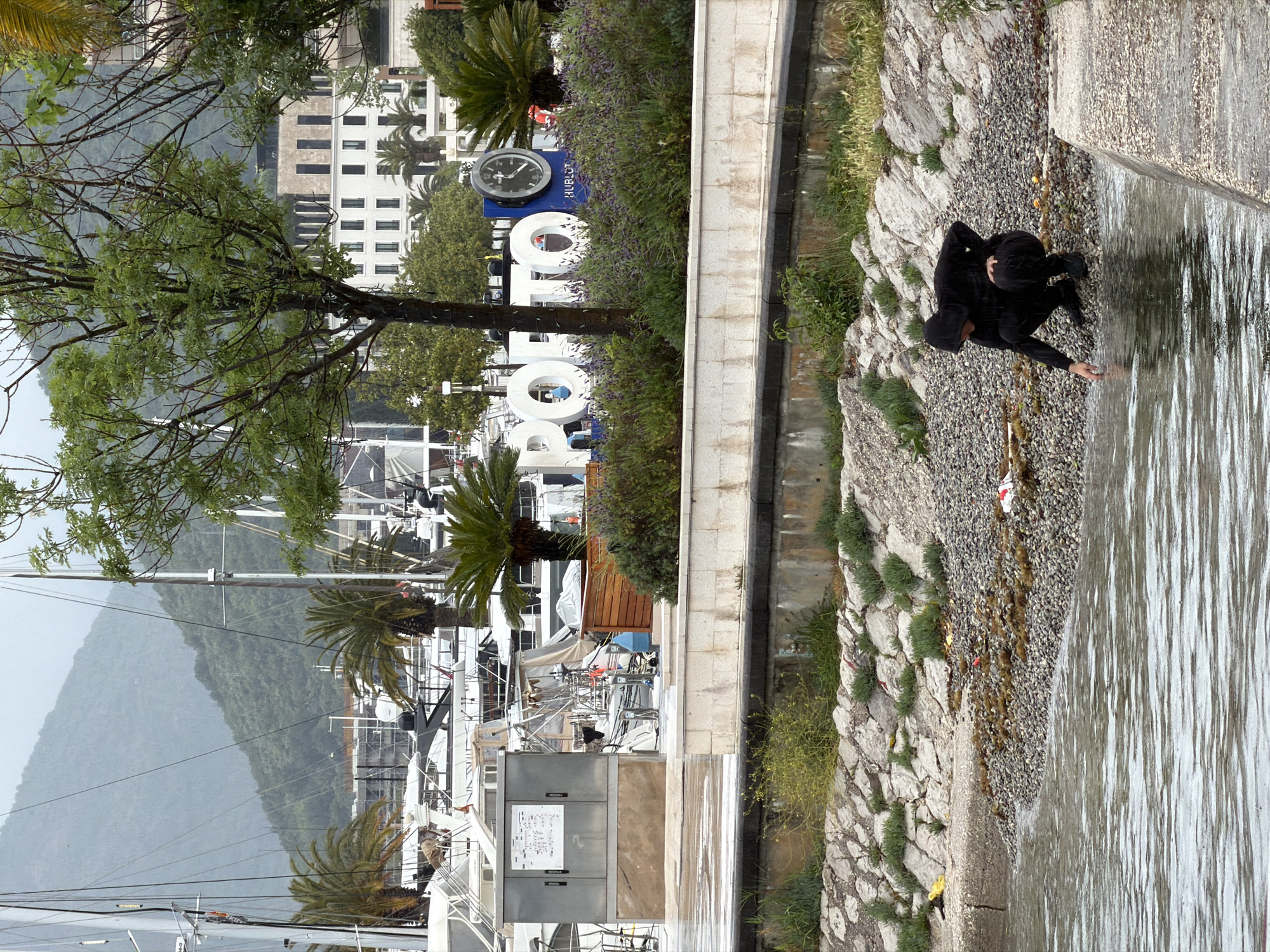 Morning waterfront scenes captured across Tivat, Montenegro marina district