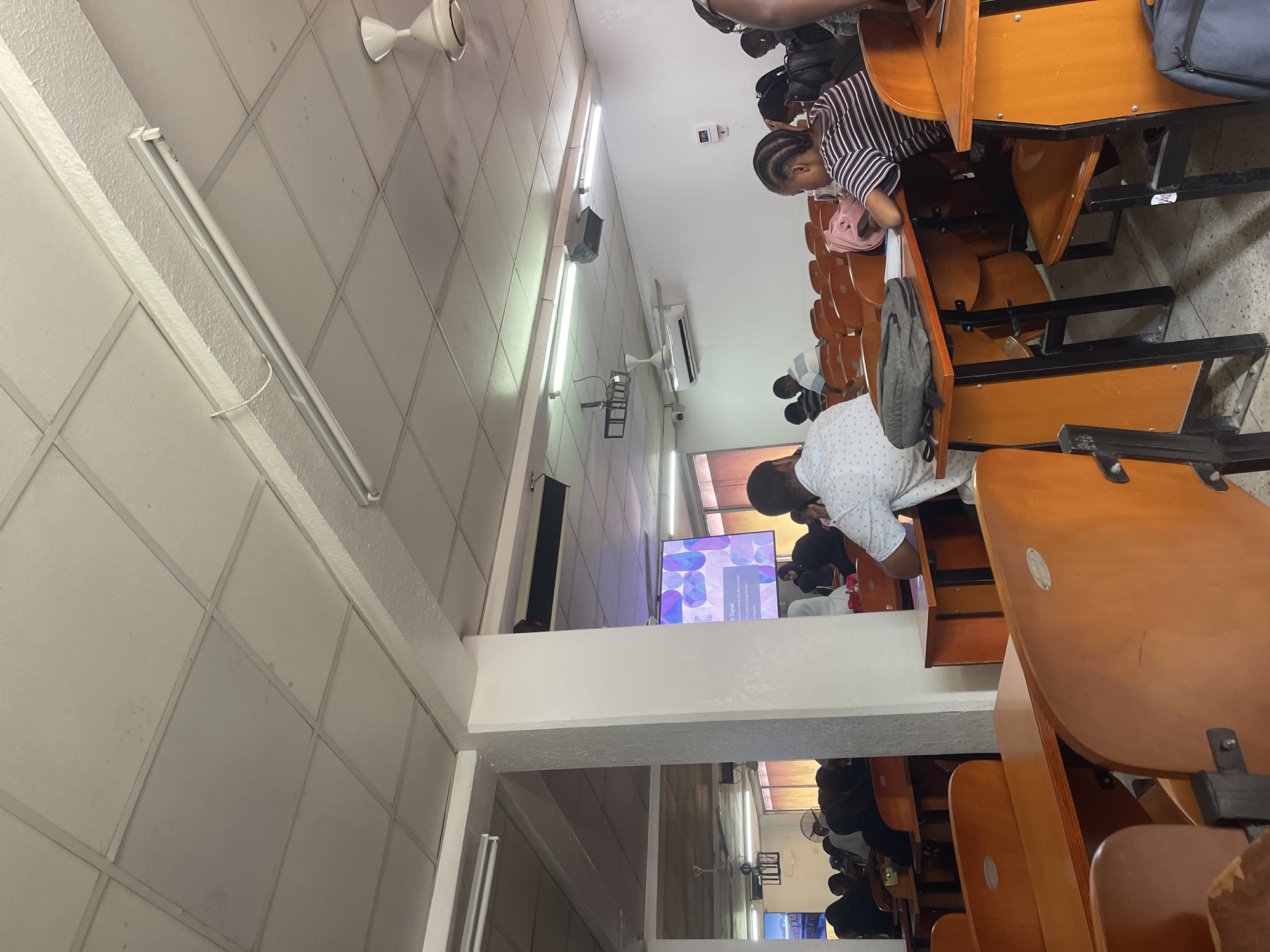 University lecture underway at Dar es Salaam campus