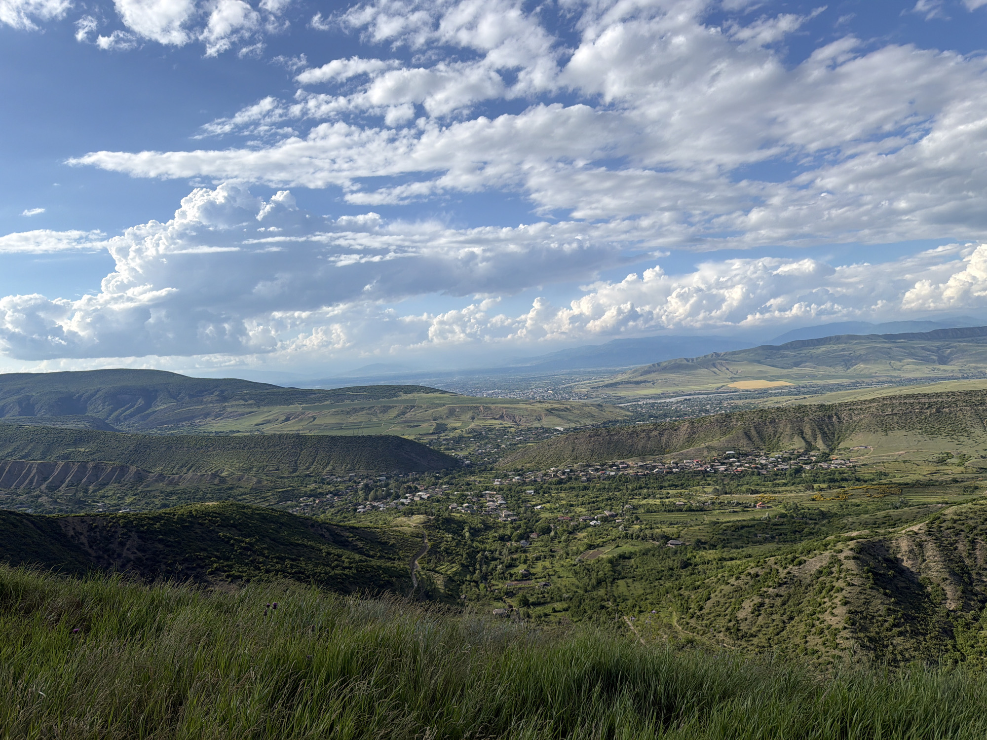Wildflowers and rainbows in the Ateni valley