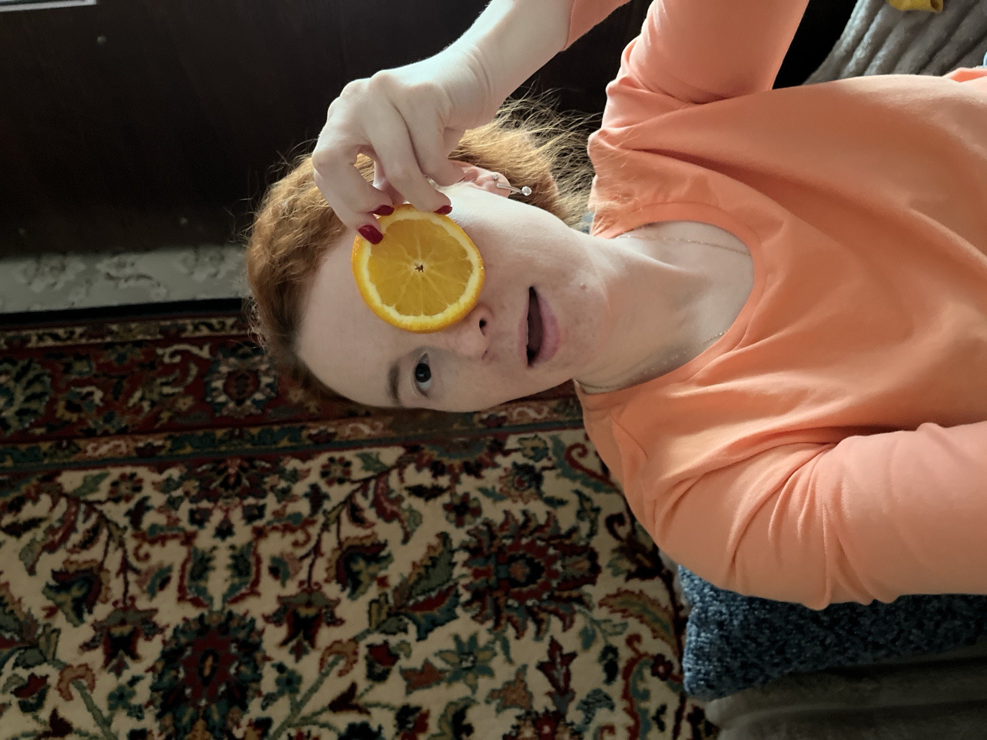 Morning selfies and waterfront scenes captured in Chaikovsky, Russia
