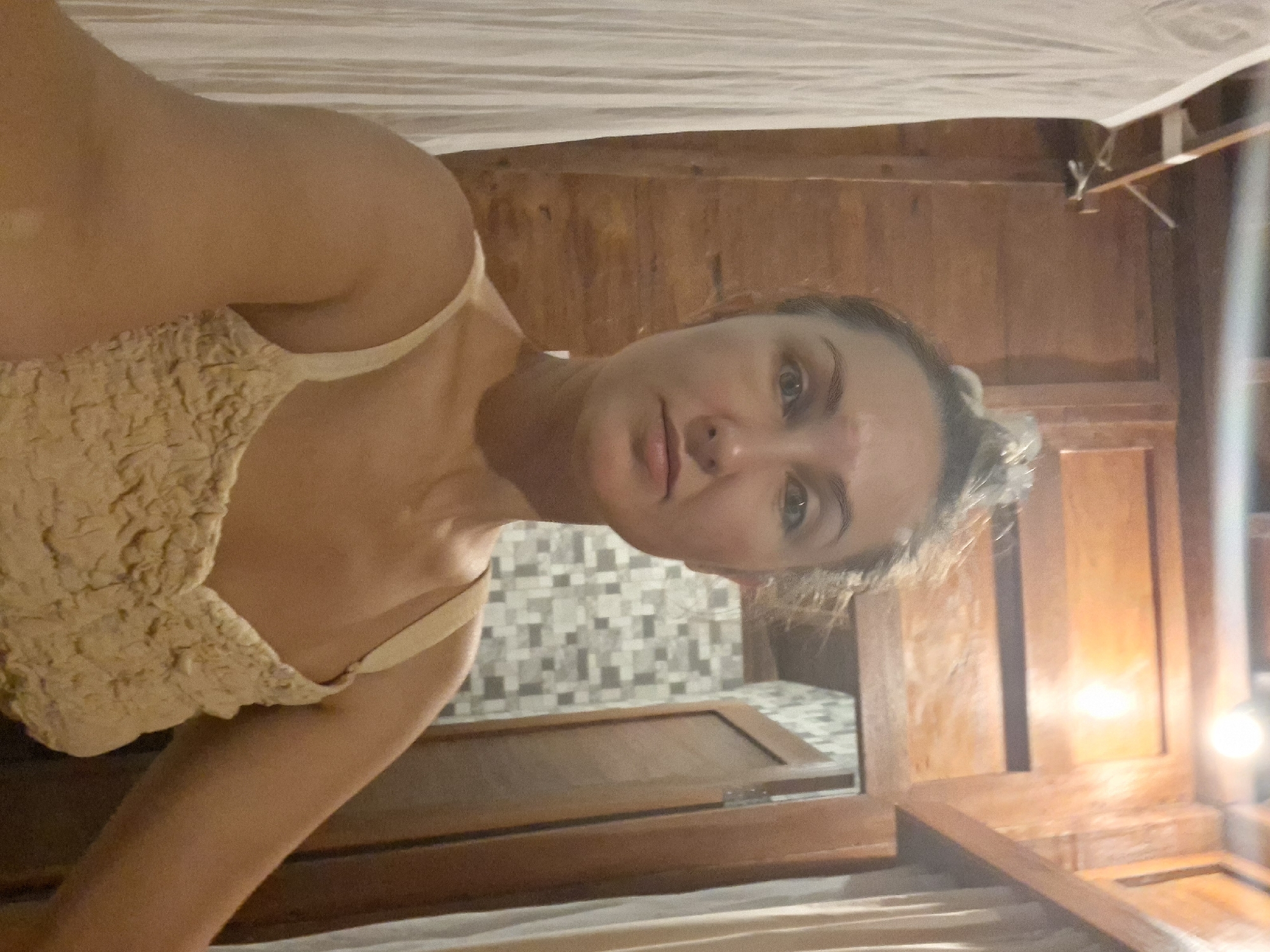 Mixed indoor moments captured in Ubud: selfie, laptop, marine display
