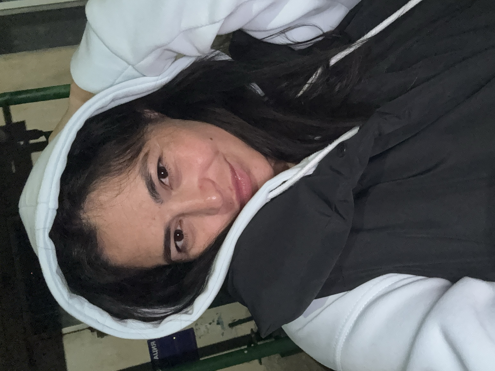 Woman observed in traditional Russian sauna in Кемуль