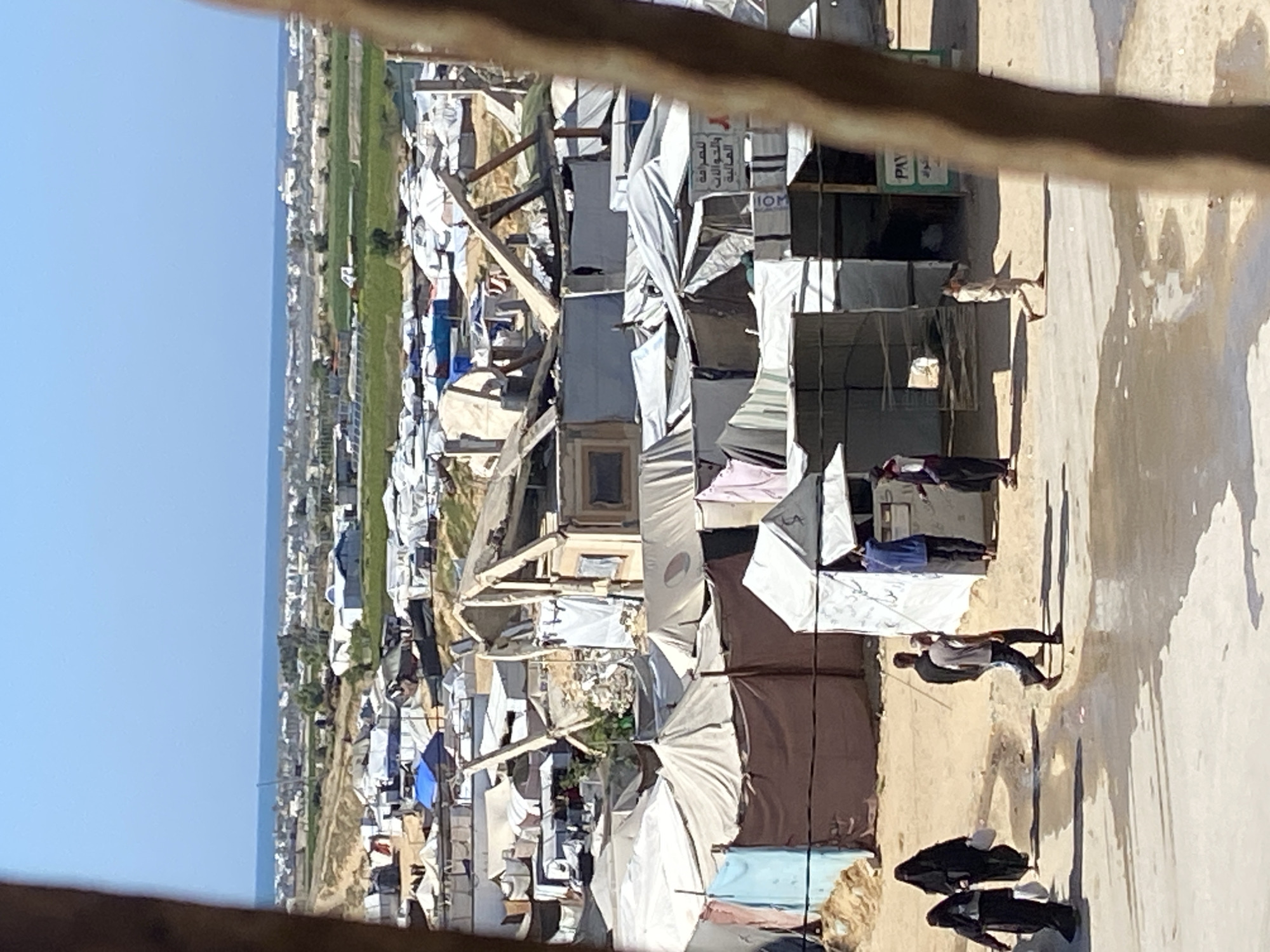 Daily life documented in Khan Yunis displacement camps