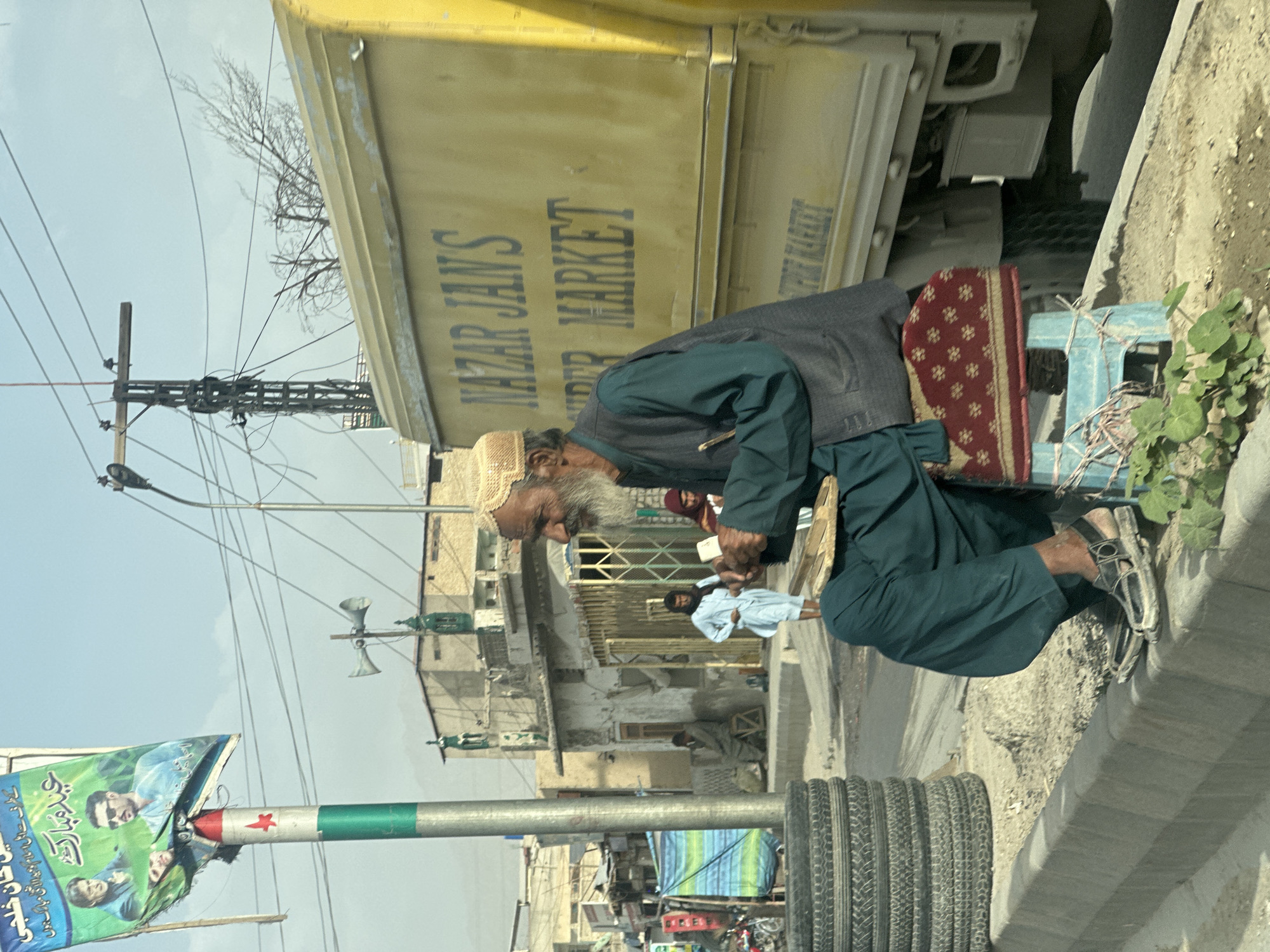 Urban street scene documented in Quetta City