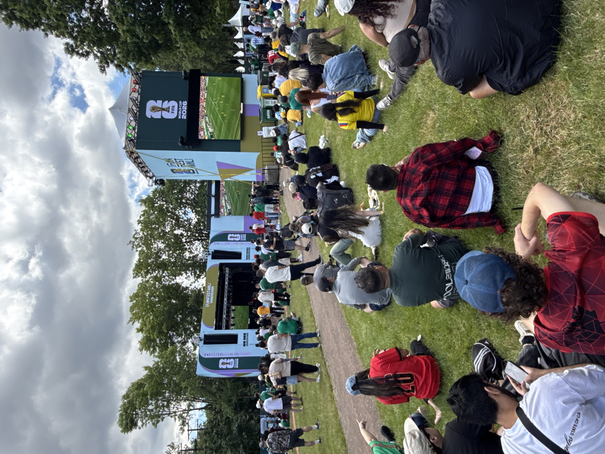 FIFA Fan Festival Vancouver 2026 draws crowds for outdoor viewing