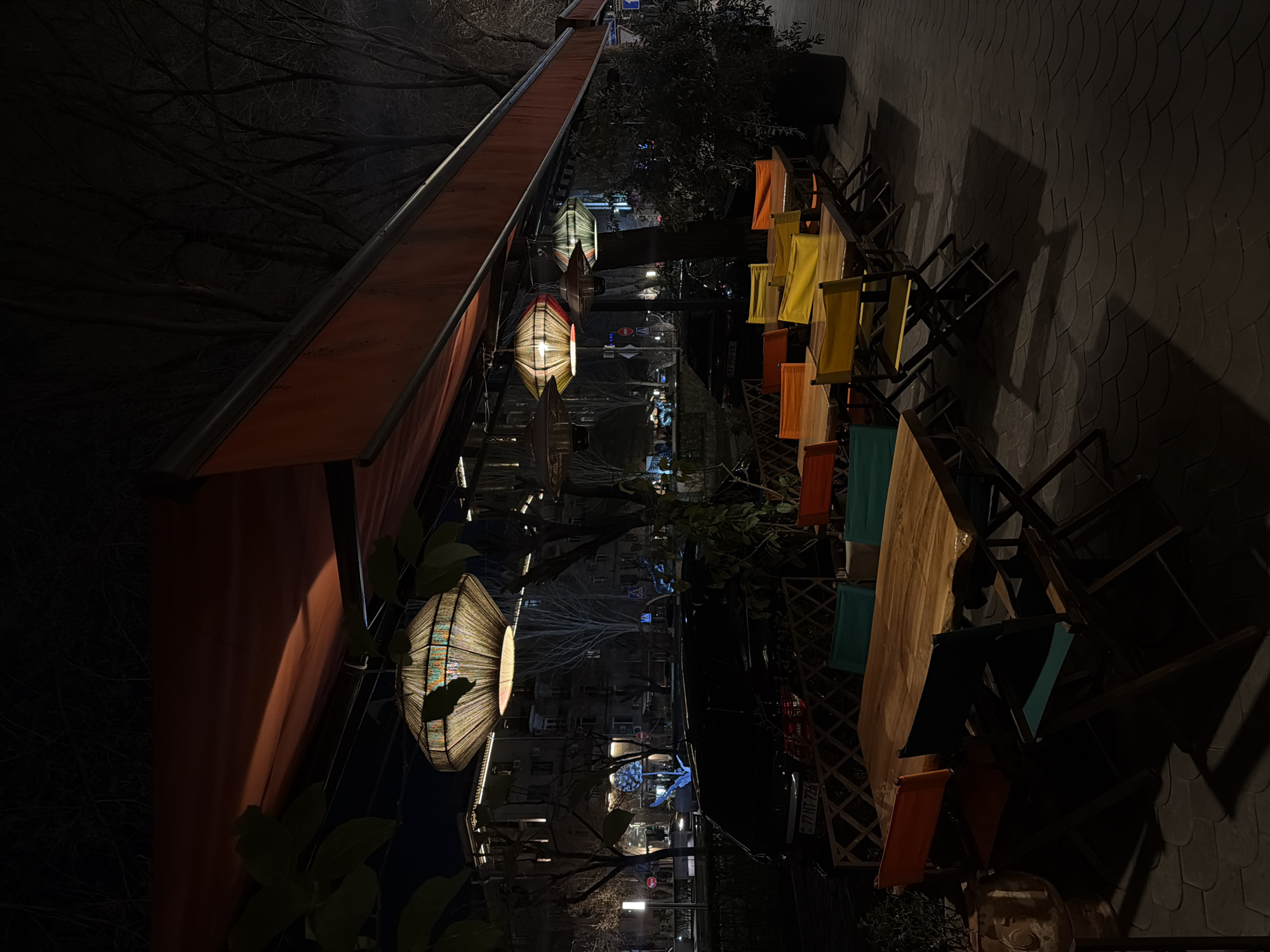 Evening selfies and dining scenes captured in Yerevan