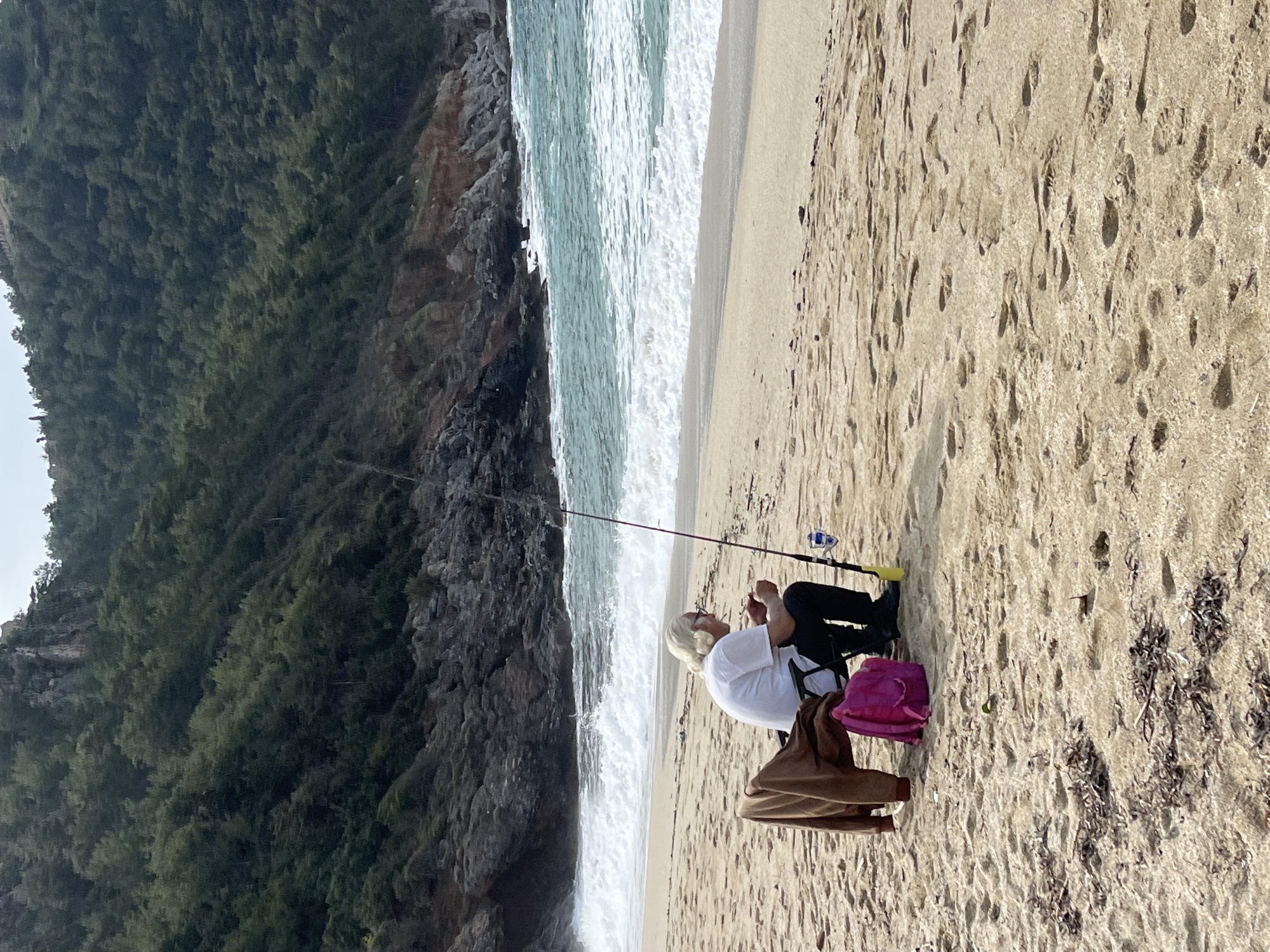 Early morning beach activities captured at Cleopatra Beach, Alanya