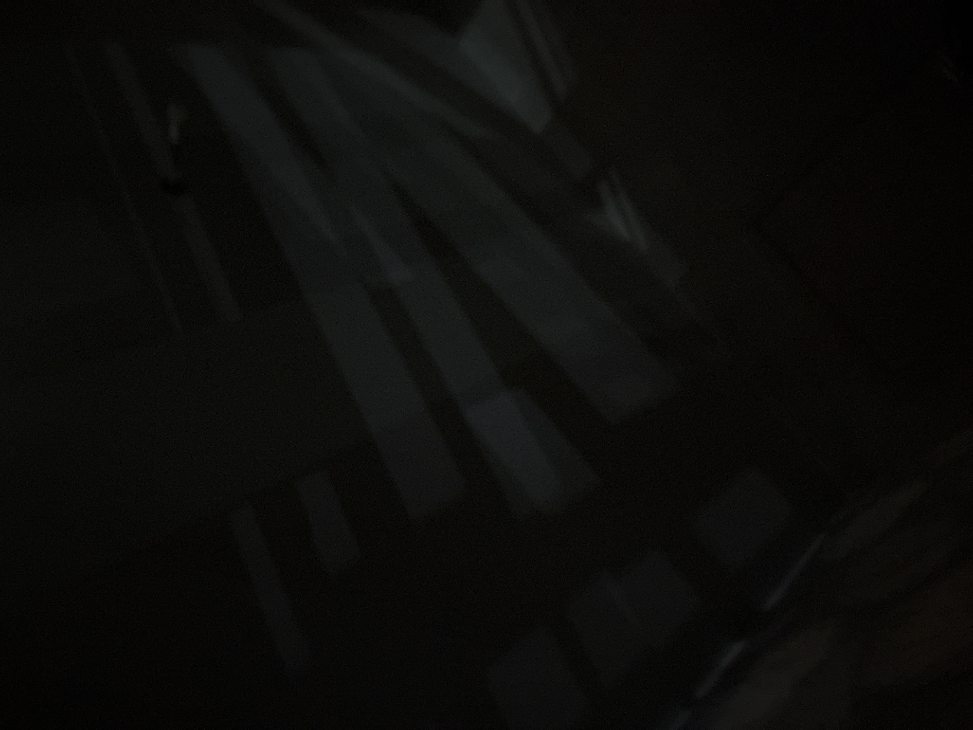 Construction room interior captured in Krasnoyarsk showing light patterns