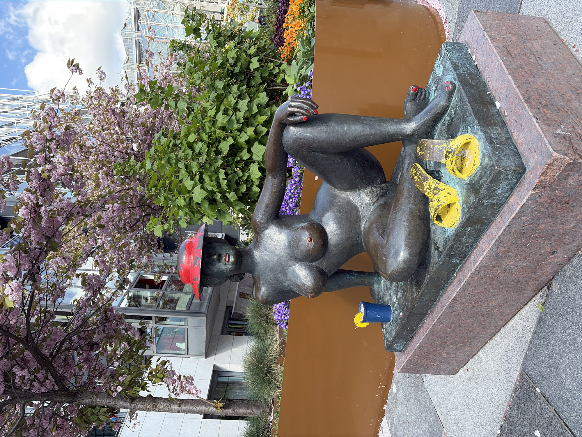 Public art and gardens documented in central Oslo
