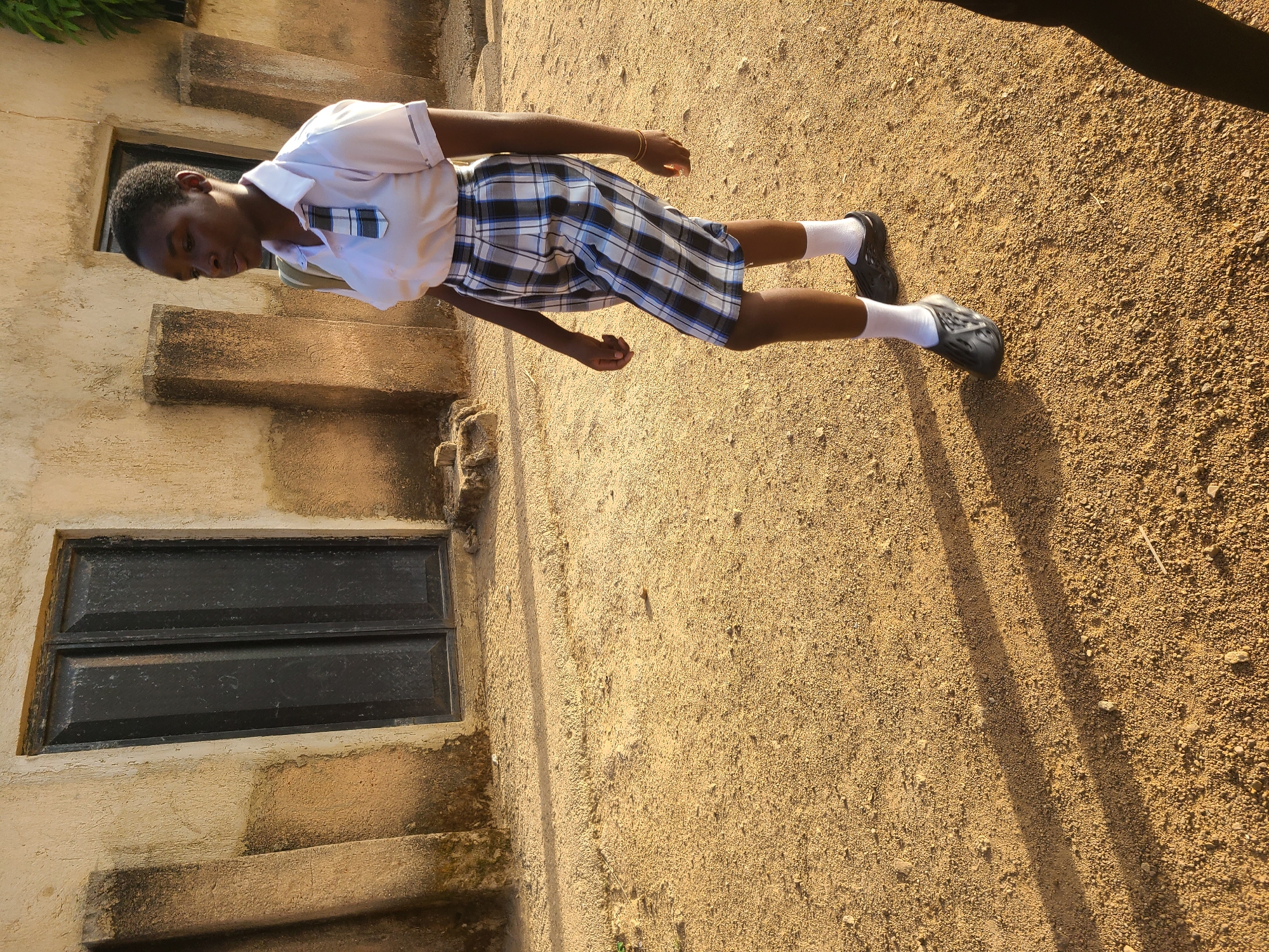 Morning scenes of students and residents in Jos, Nigeria