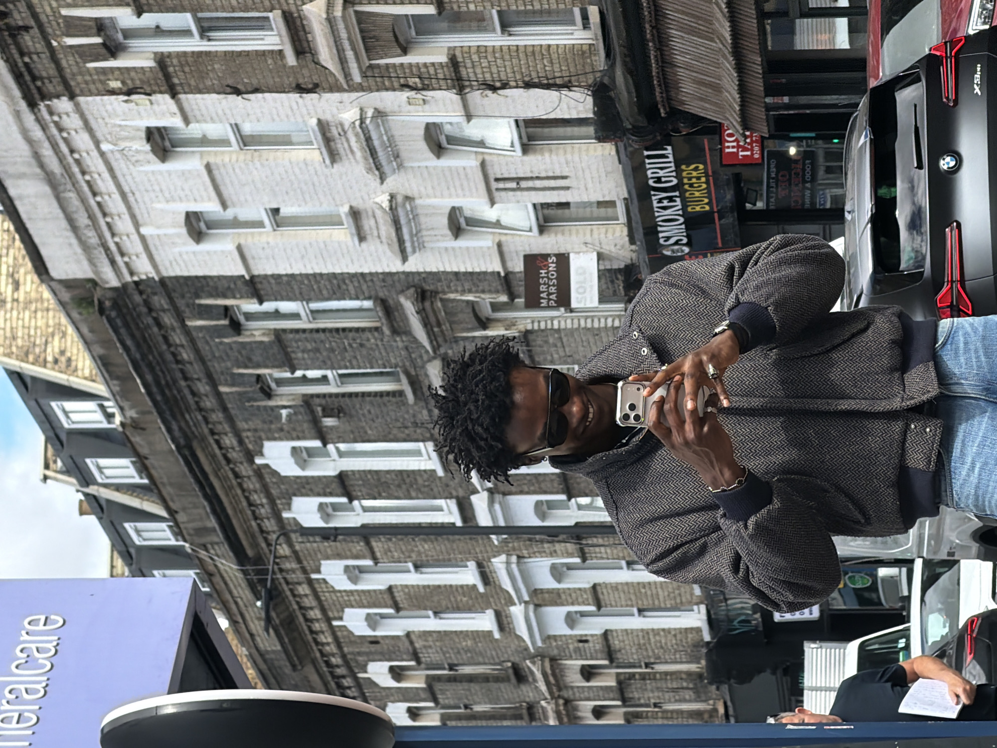 London street scenes captured during afternoon business hours