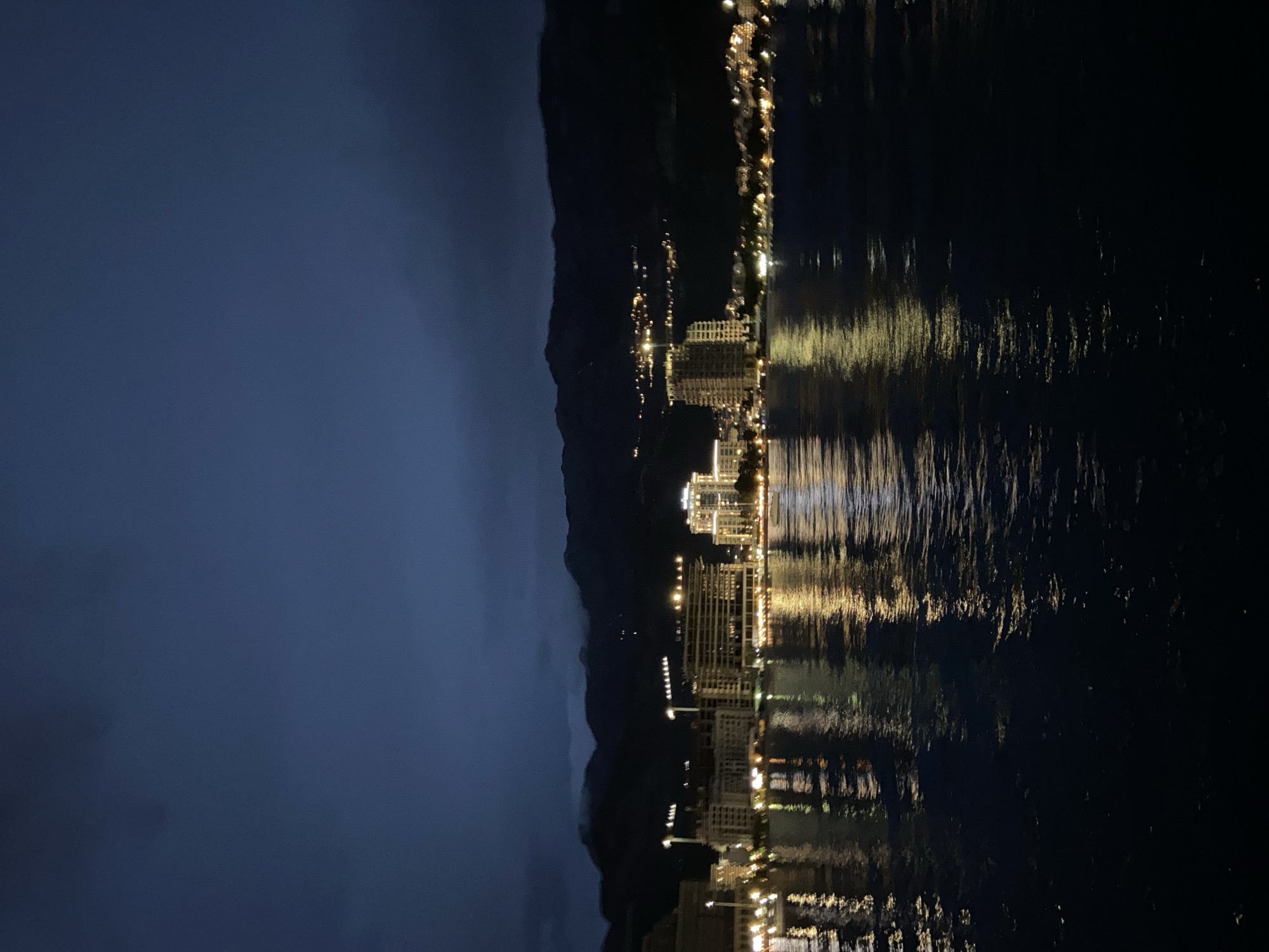 Evening scenes captured in Budva Montenegro waterfront district
