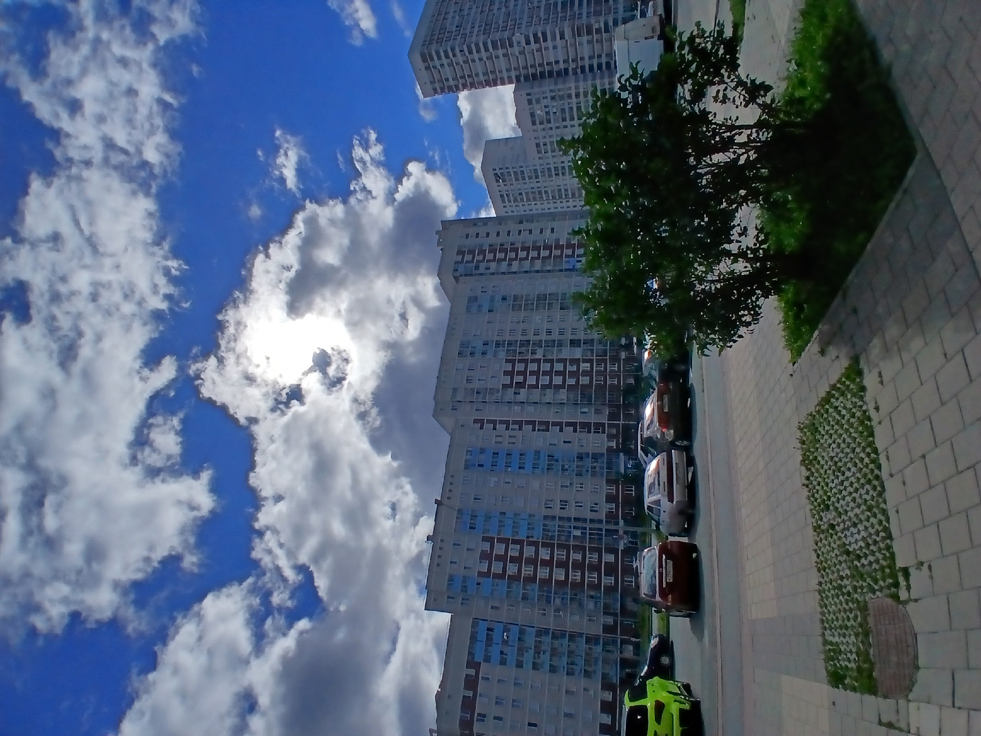 Selfies and street shots from a Yekaterinburg residential block