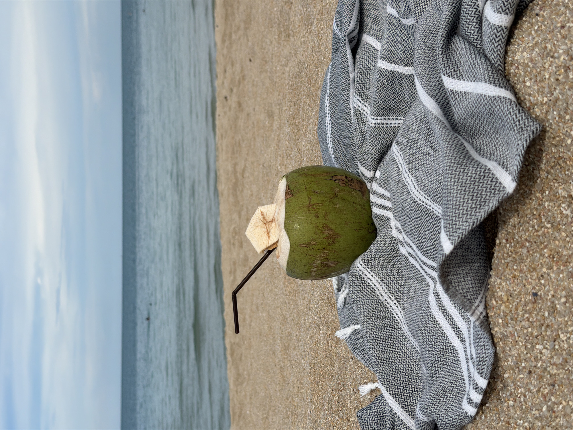 Beach day at Chaweng: coconut drinks, sand, and slow mornings