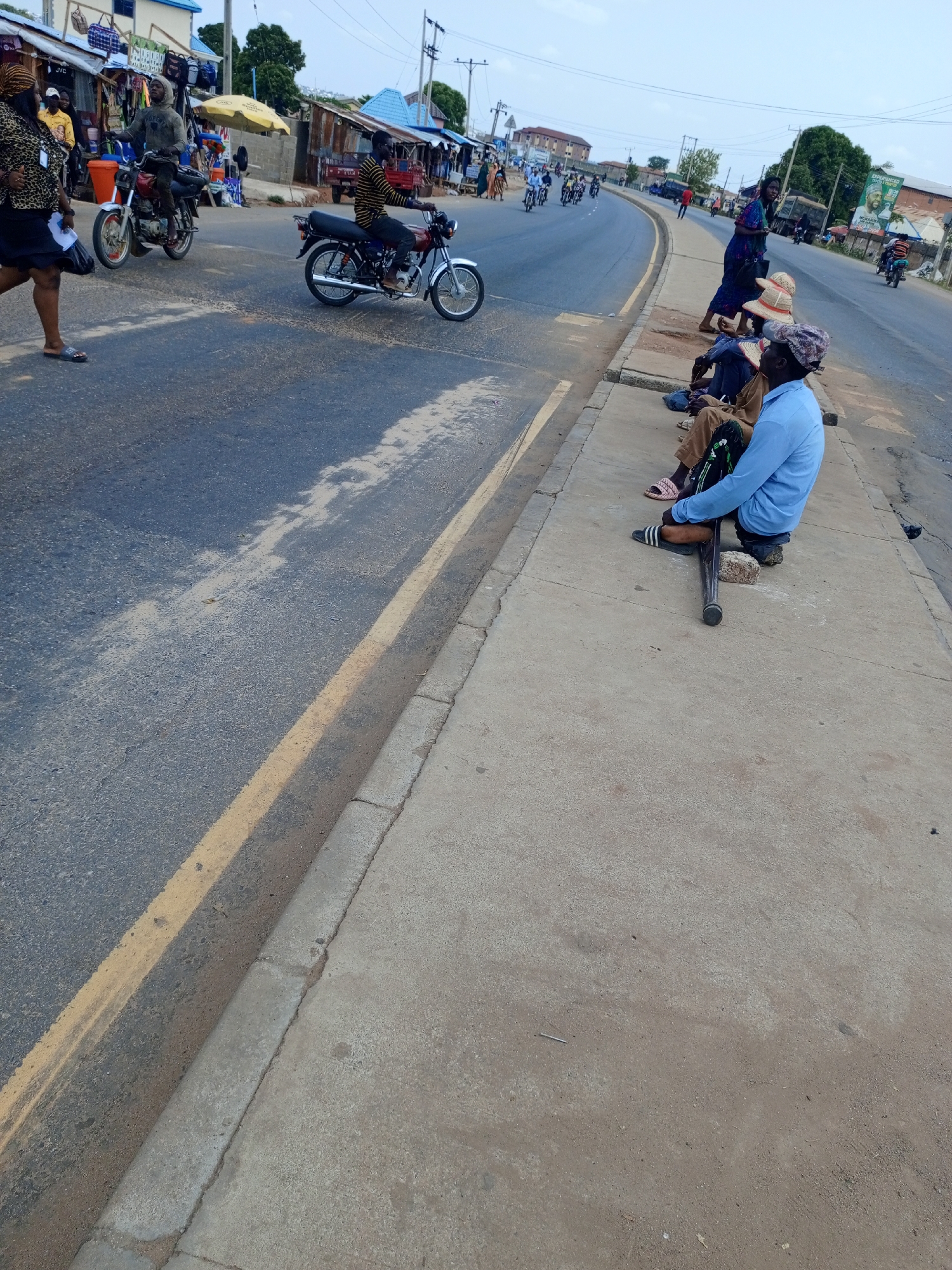 Daily life documented in Keffi, Nigeria street scenes