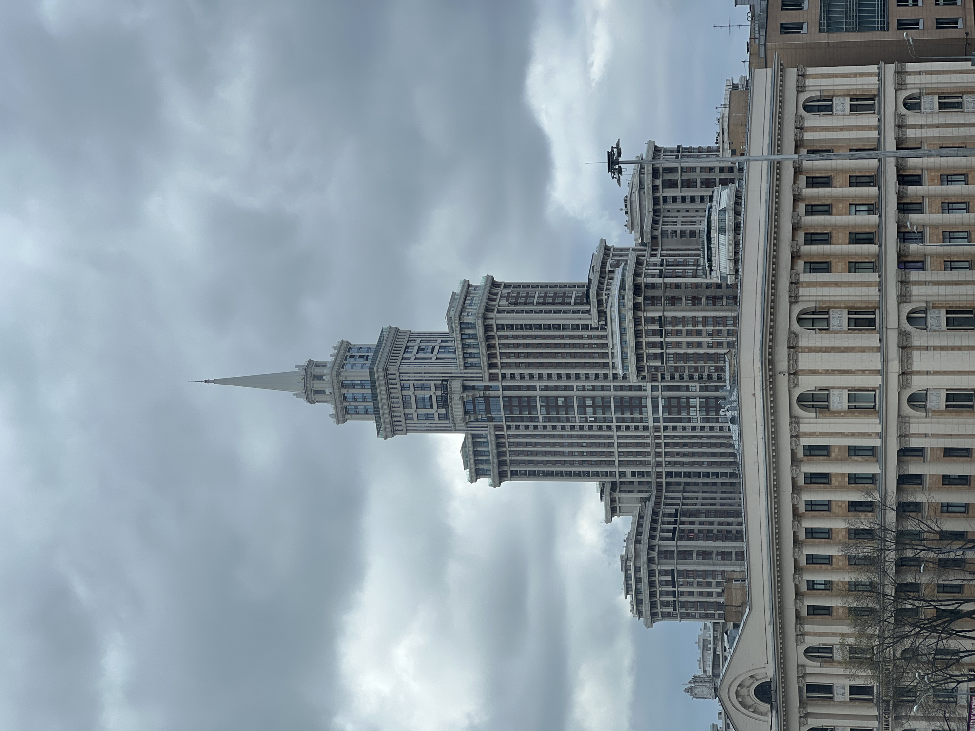 Morning moments captured in Khimki: buildings and playground scenes
