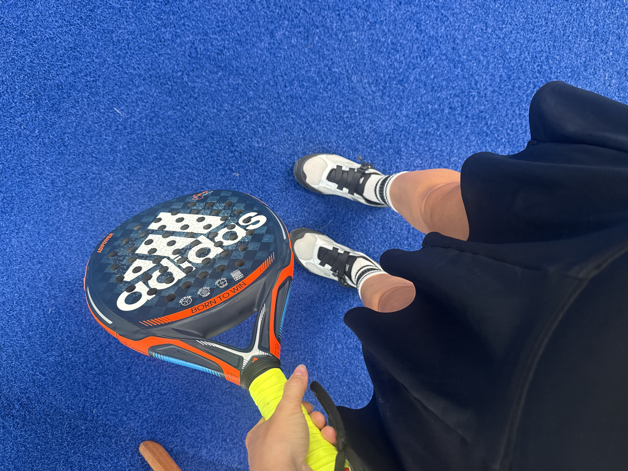 Early morning padel session documented at Thai sports facility