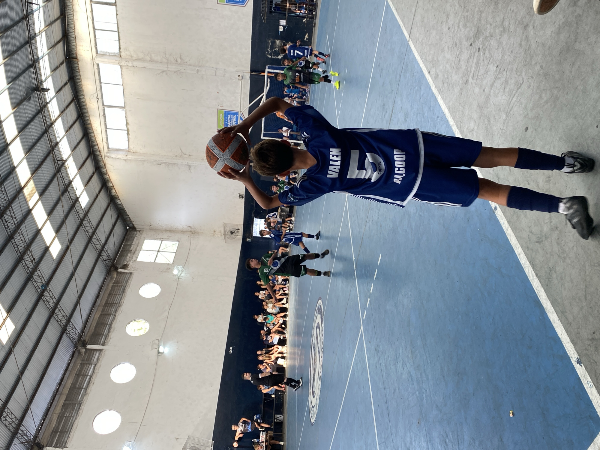 Youth multi-sport games at Wilde gymnasium
