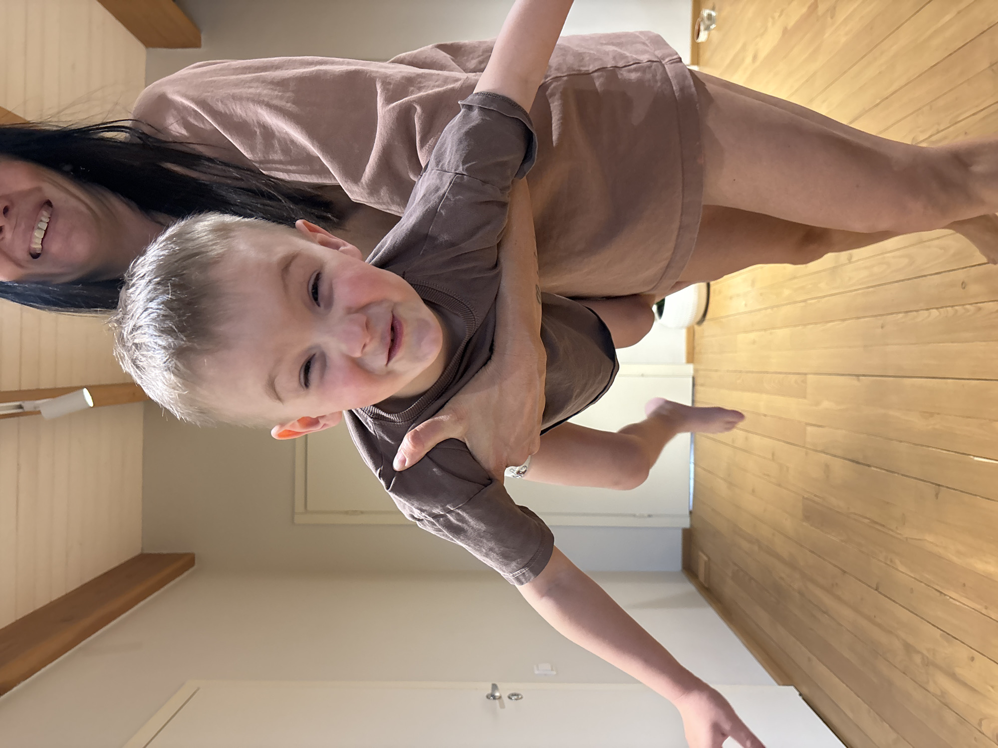Family playtime captured in Chaikovsky home