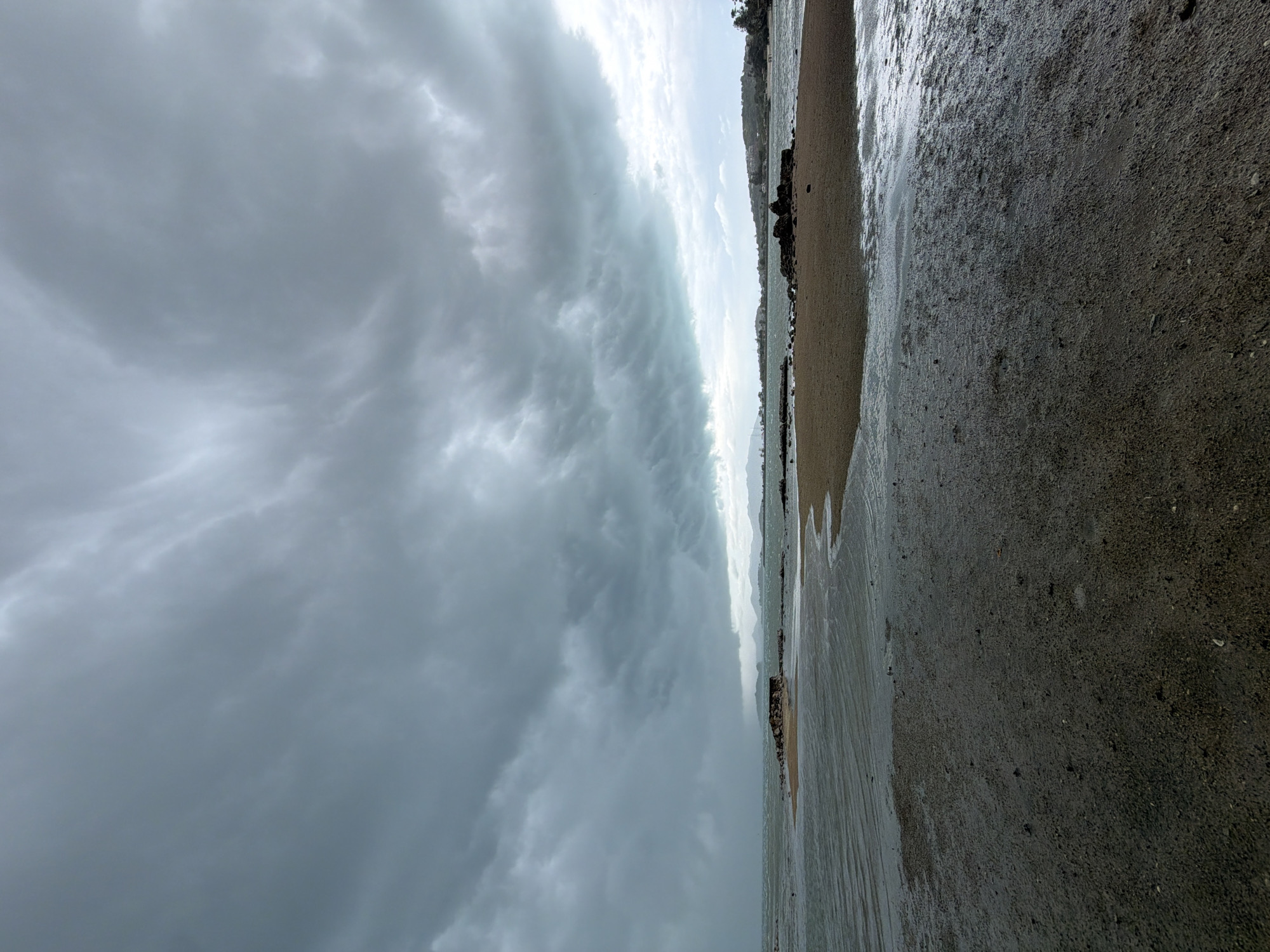 Ko Samui rides out a heavy morning rainstorm