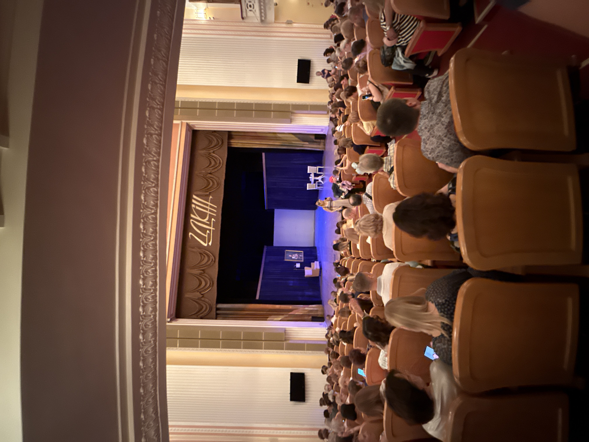 Live theater performance at Moscow's Tchaikovsky Concert Hall