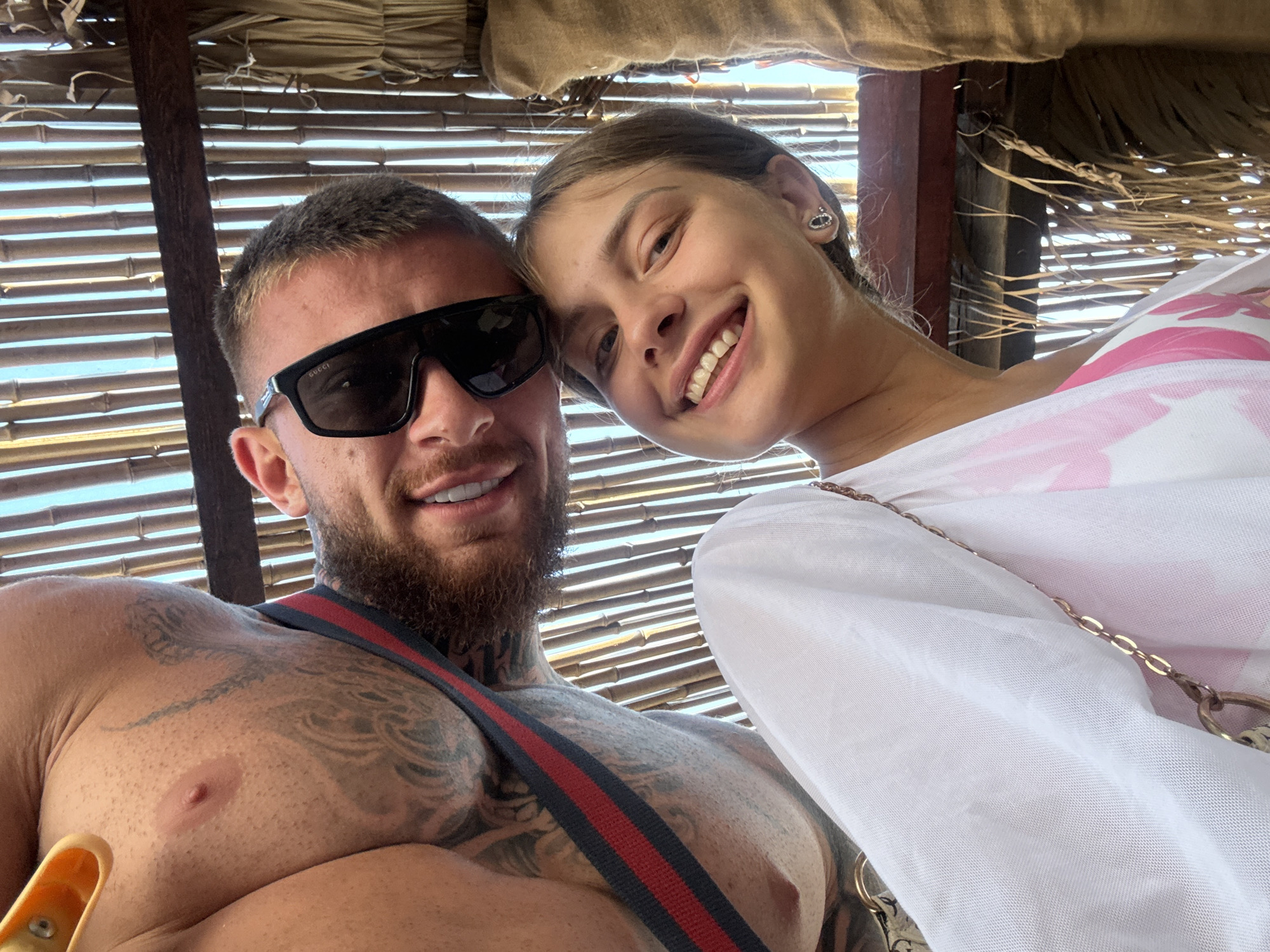 Sunny selfie on the Bulgarian Black Sea coast