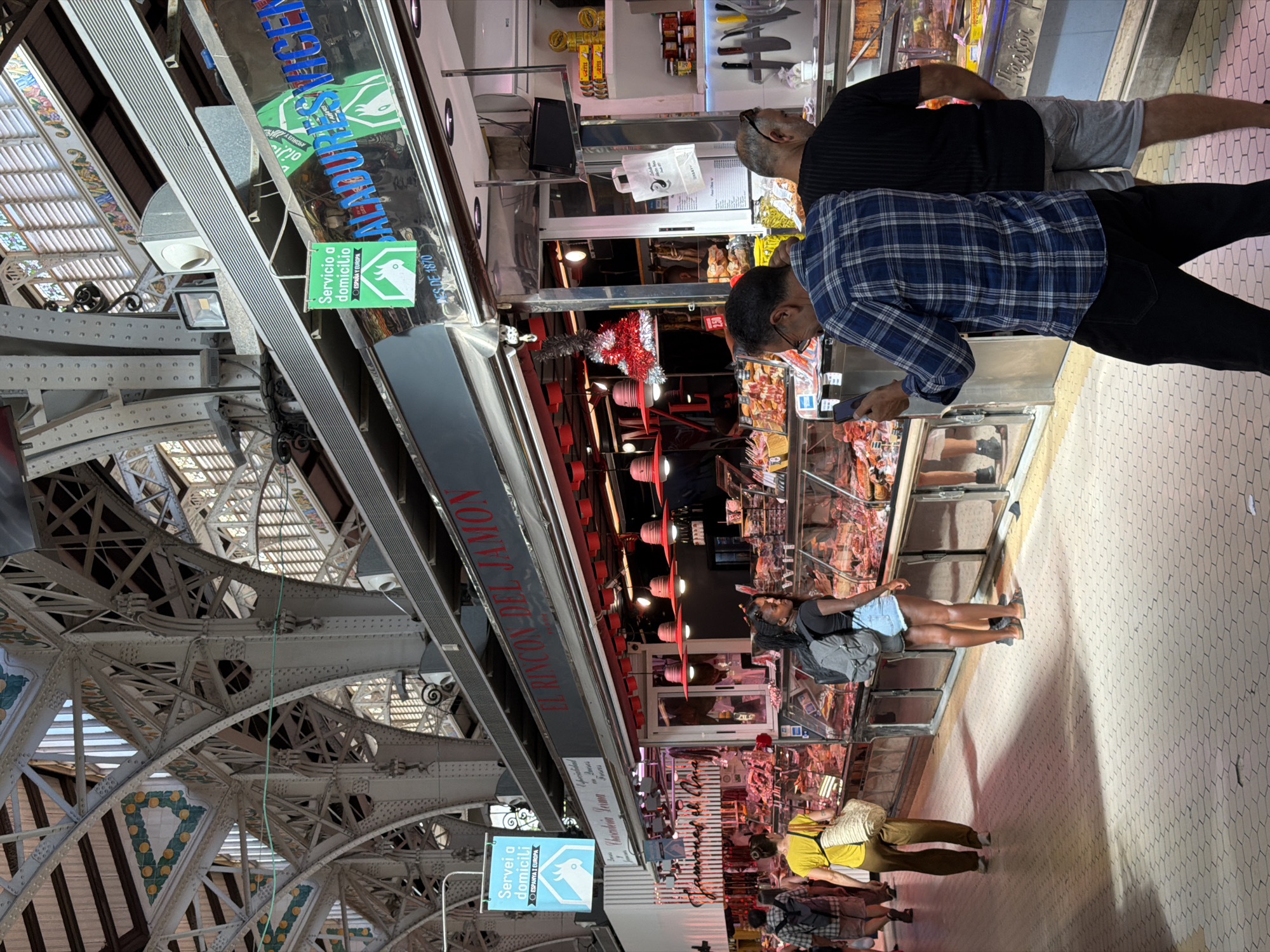 Morning tour of Valencia's Mercado Central — architecture, seafood, and fresh produce