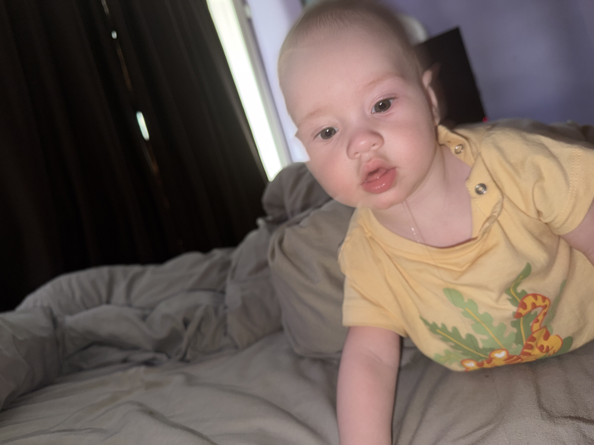 Baby and butterfly moments captured in Kharkiv