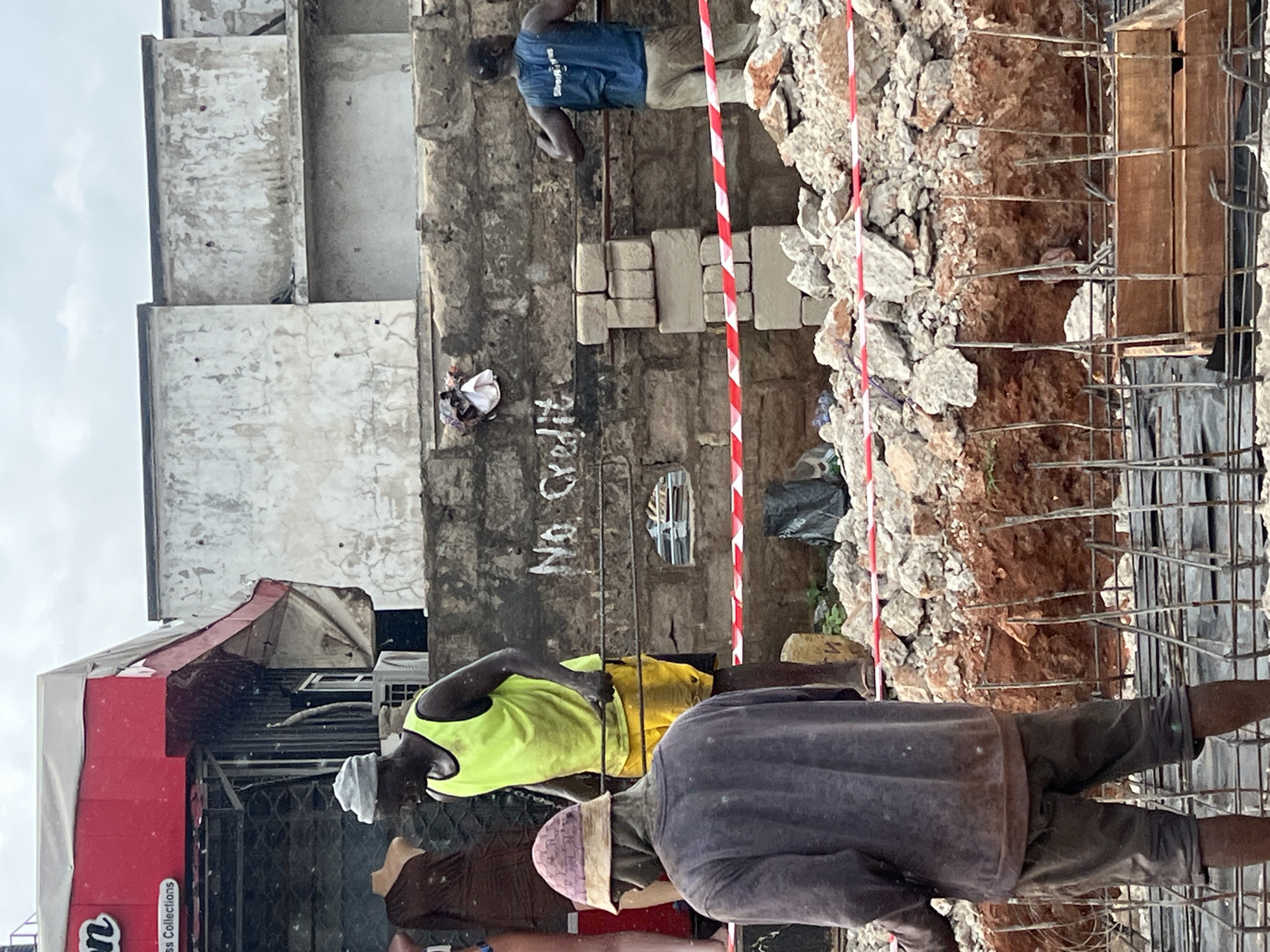 Street life and market activity in Okpanam, Nigeria