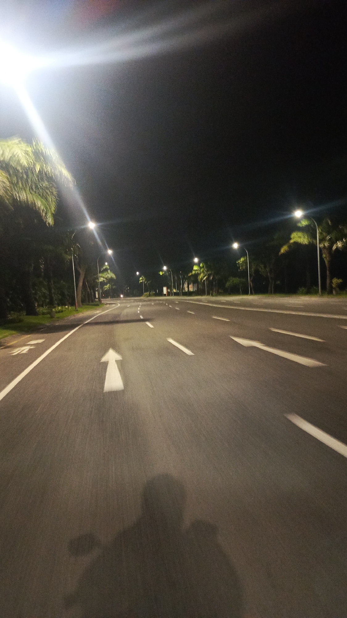 Nighttime journey documented through Surabaya's Grand Island district