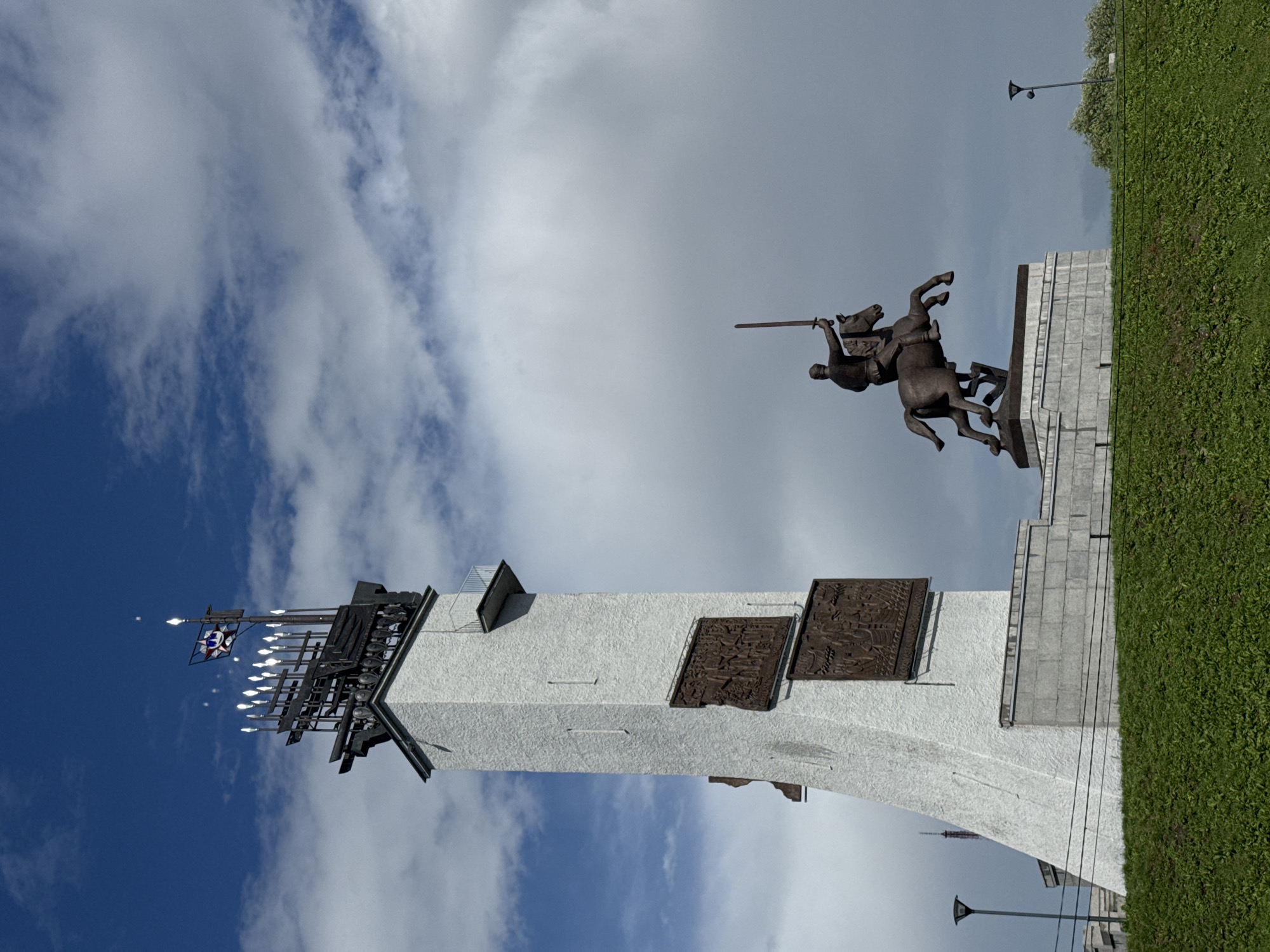 Summer afternoon along Veliky Novgorod's Kremlin and Volkhov riverfront
