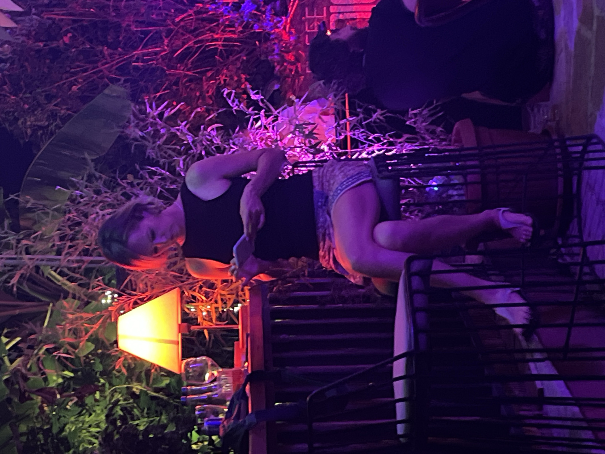 Summer night in Herceg Novi: old town bars and a courtyard party