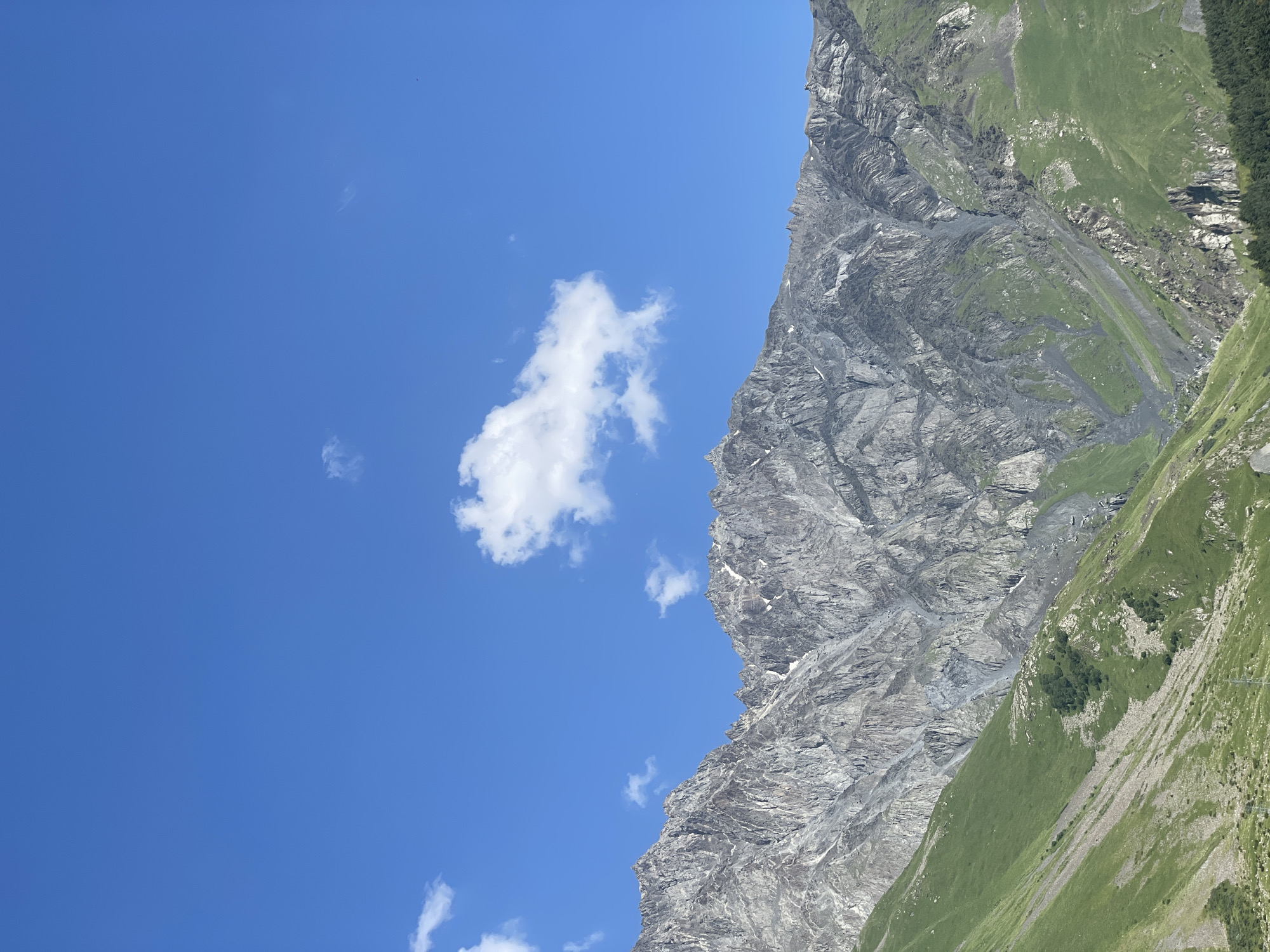 Selfies and mountain views in Stepantsminda, Georgia