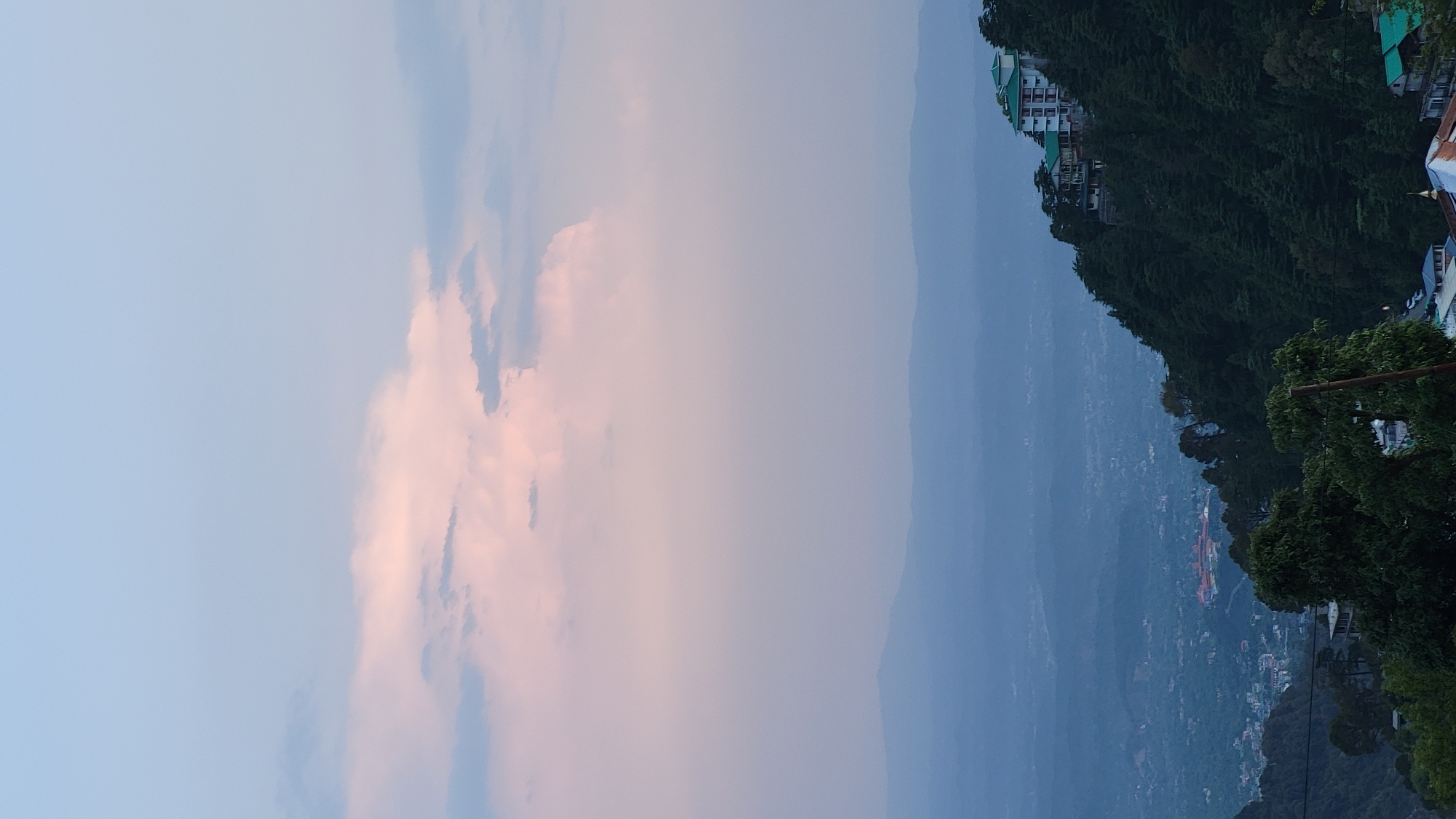 Afternoon stroll through Dharamkot-Haini mountain villages documented by witness