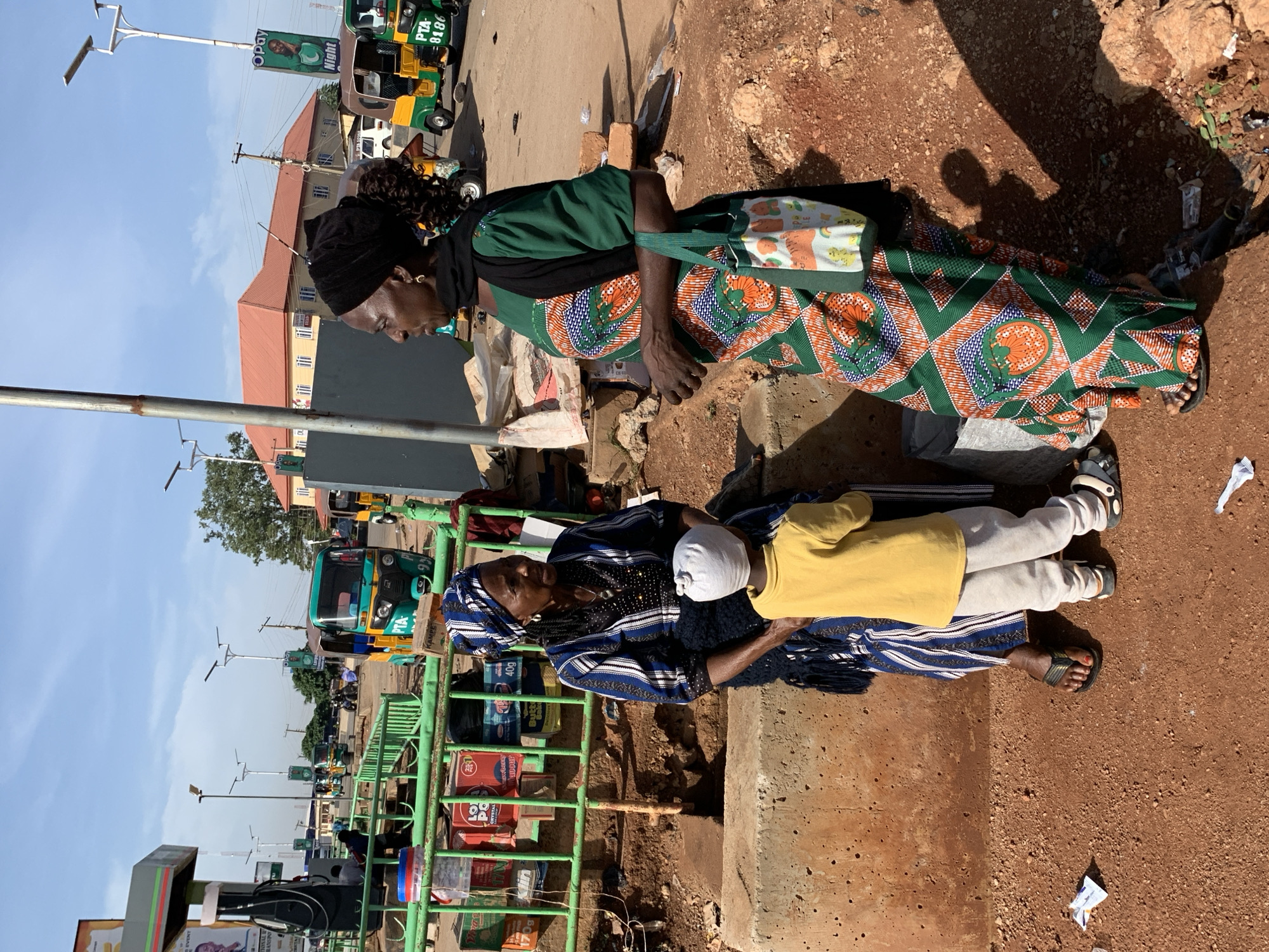 Morning street life captured in Gura Top, Nigeria community