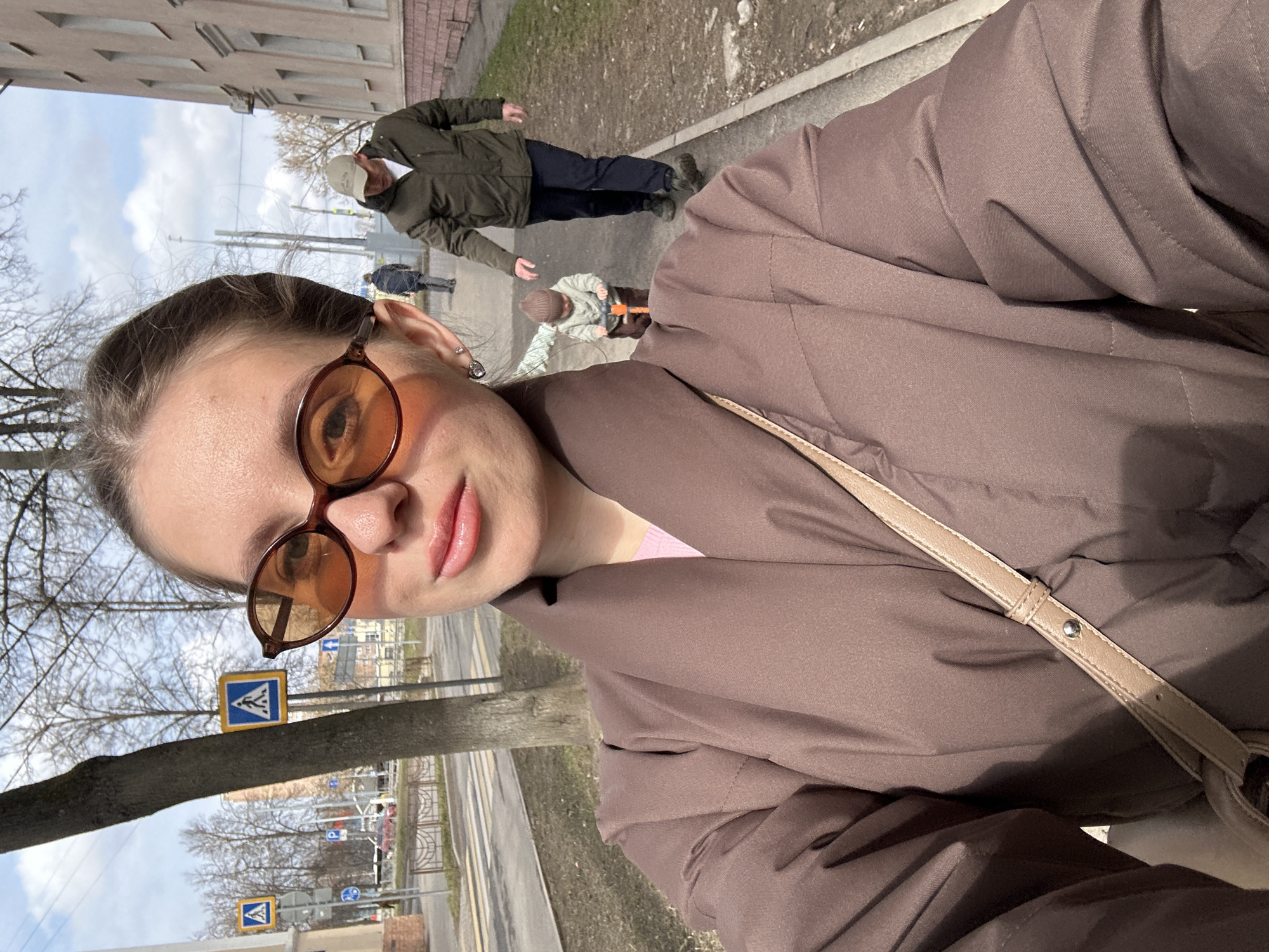 Casual outdoor activities captured in Klin, Russia