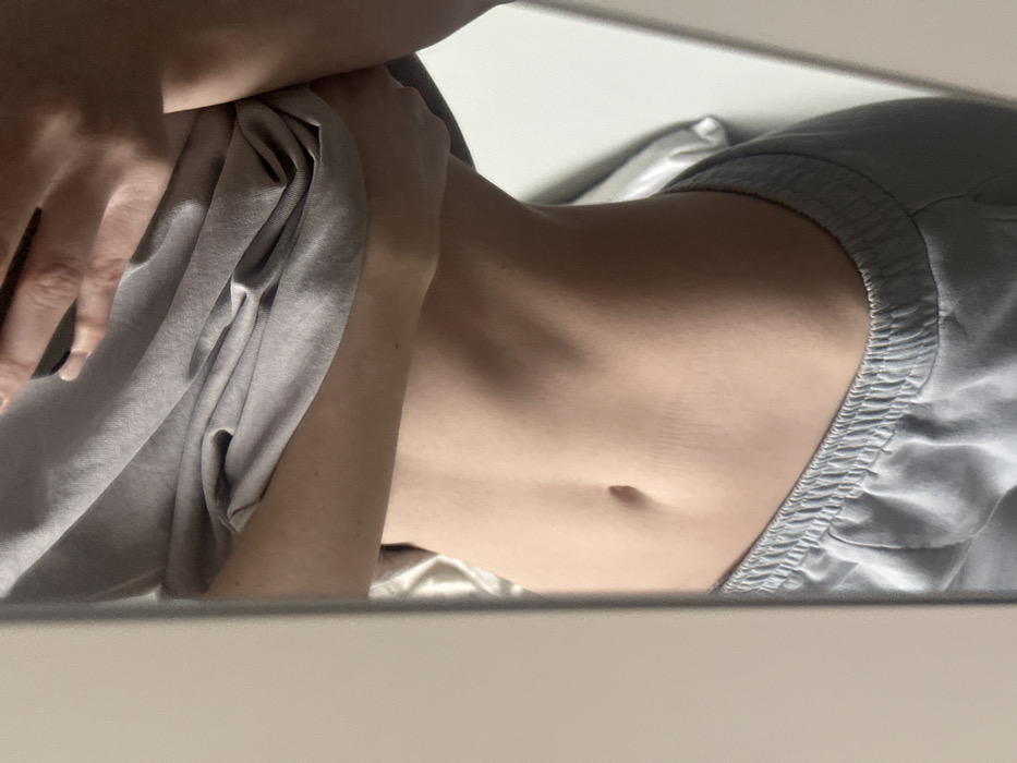 Private morning moments documented in Yekaterinburg residence