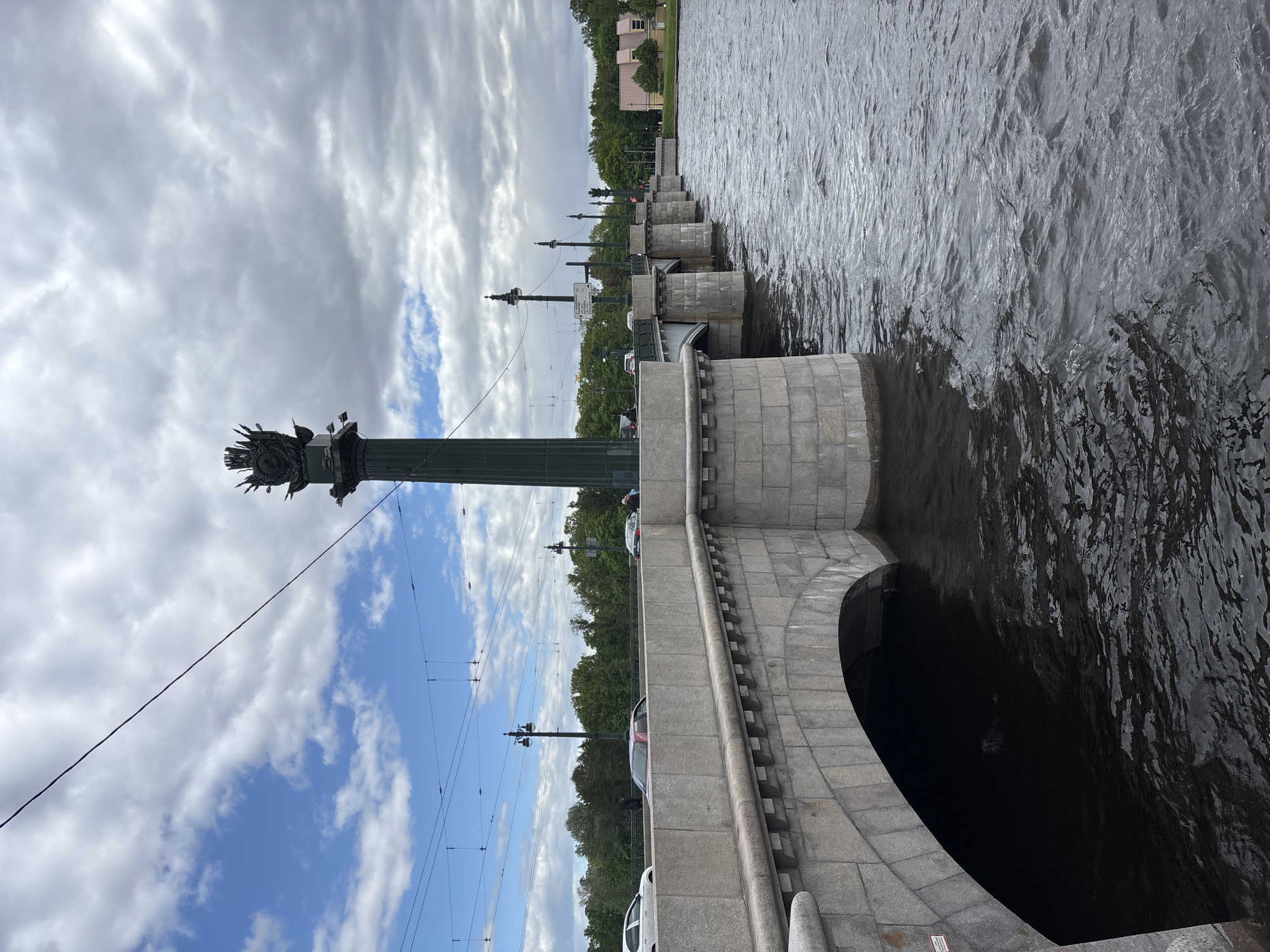 Afternoon walk through central Saint Petersburg landmarks and street life