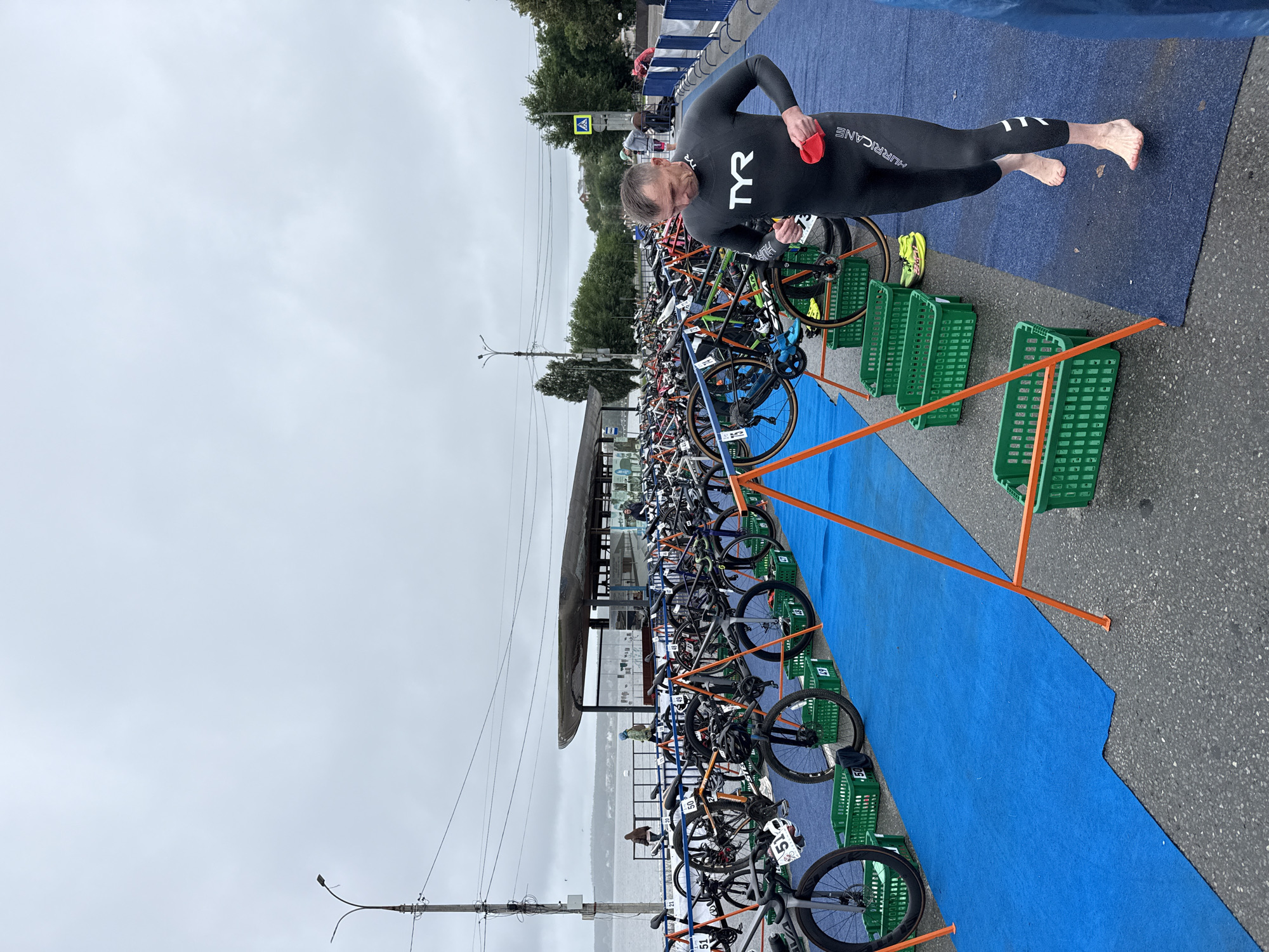 Triathlon in full swing along the Votkinsk Reservoir waterfront