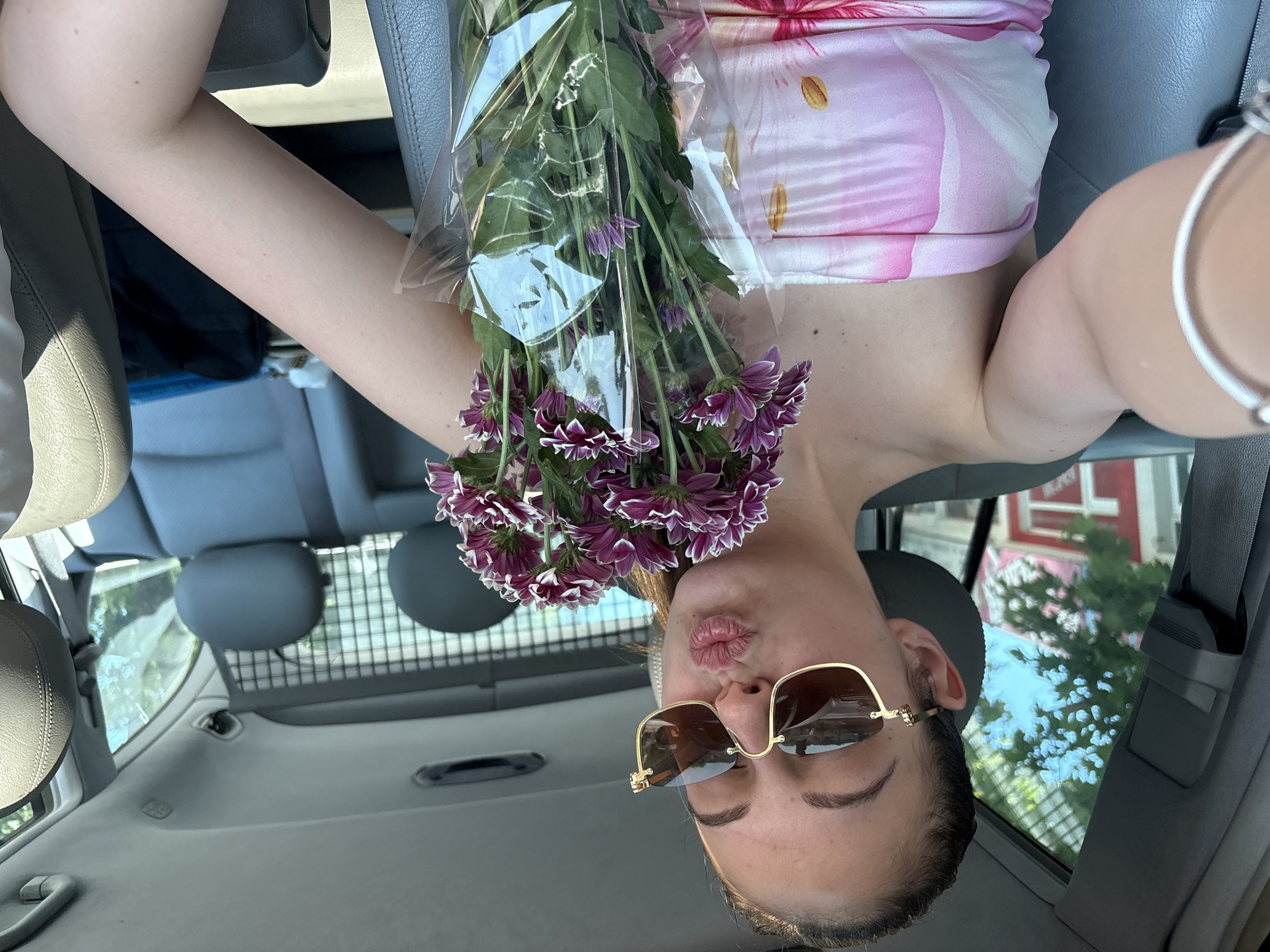 Shopping trip and vehicle selfies documented in Tsarevo, Bulgaria