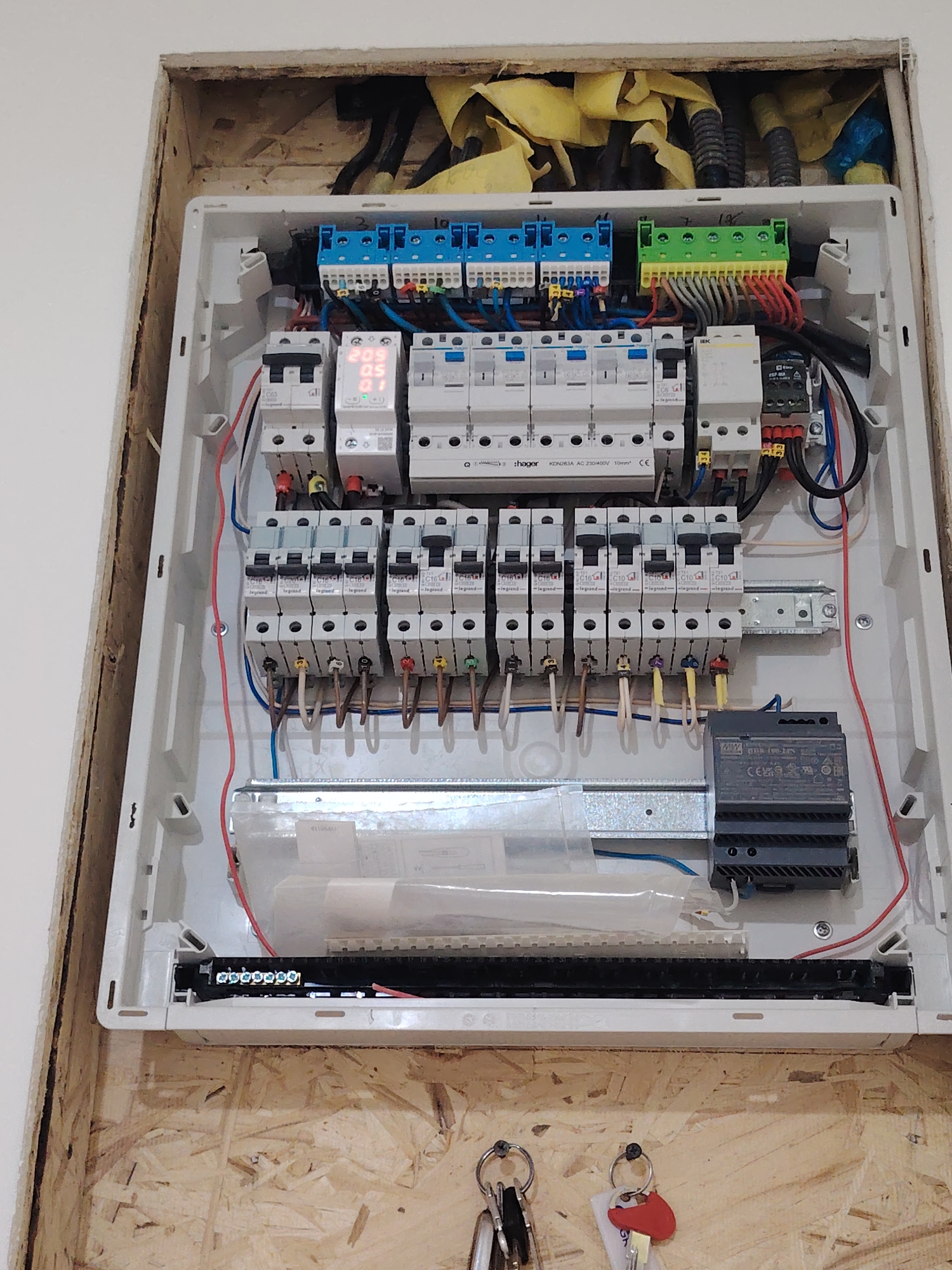Electrical and bathroom renovation work underway in Tashkent